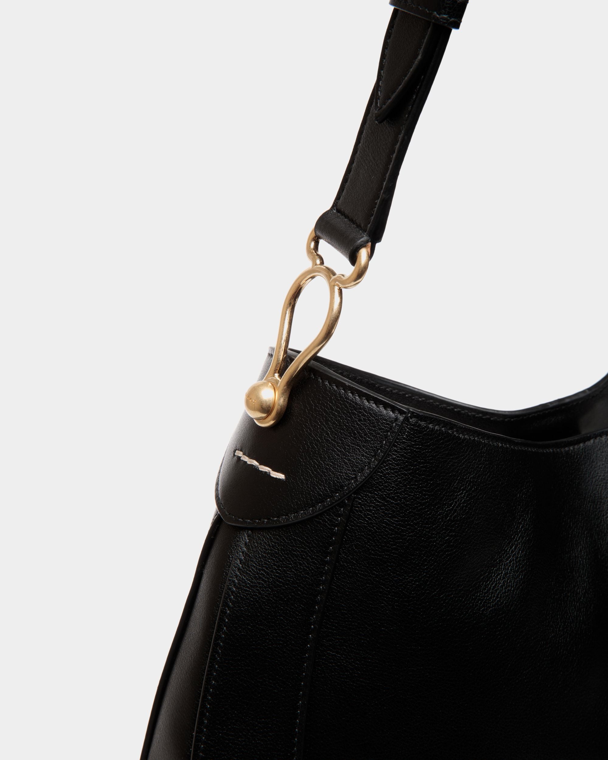 Lune ホーボーバッグ ブラック レザー - 女性 - Bally - 05