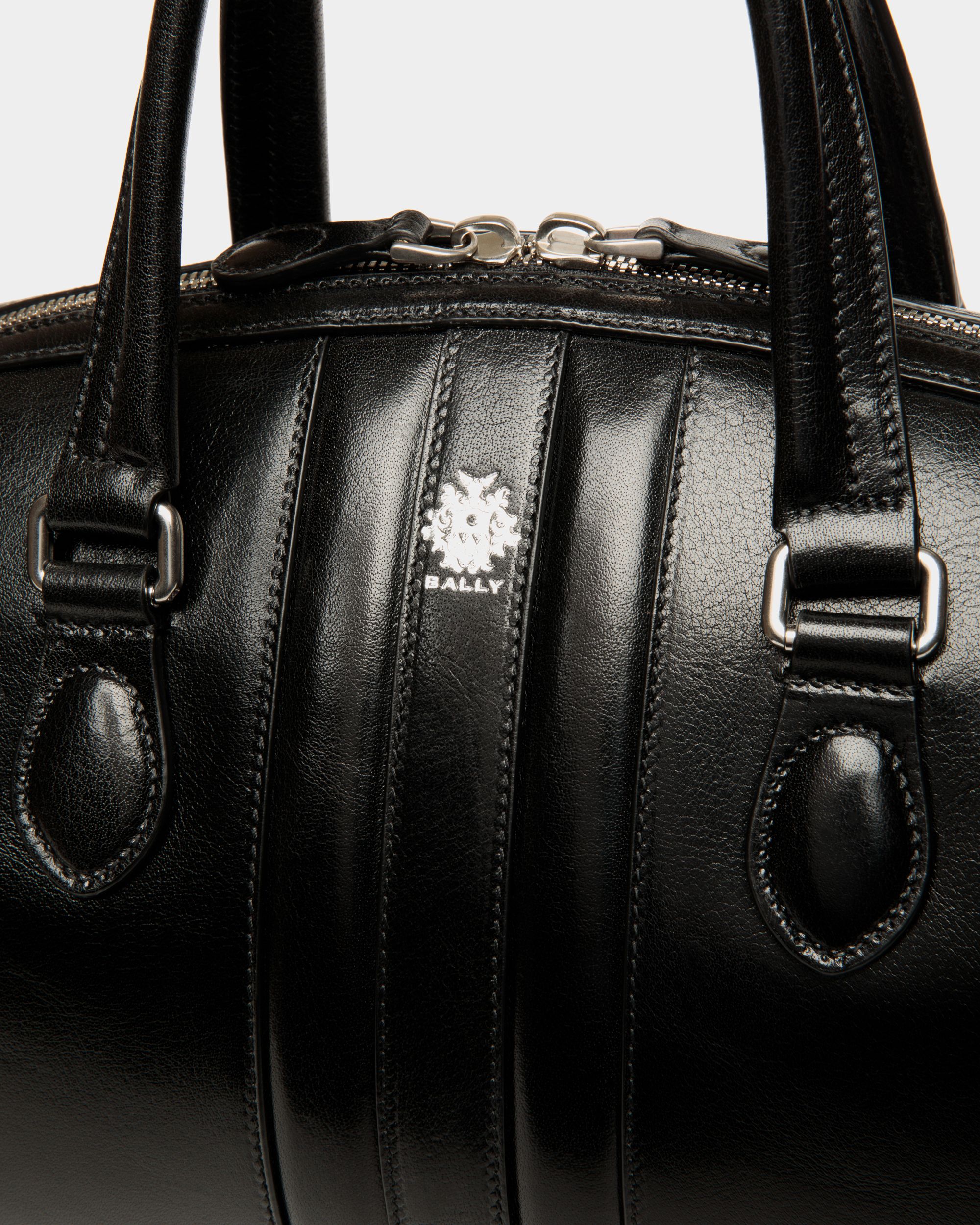 Beckett トップハンドルバッグ ブラック レザー - 女性 - Bally - 05