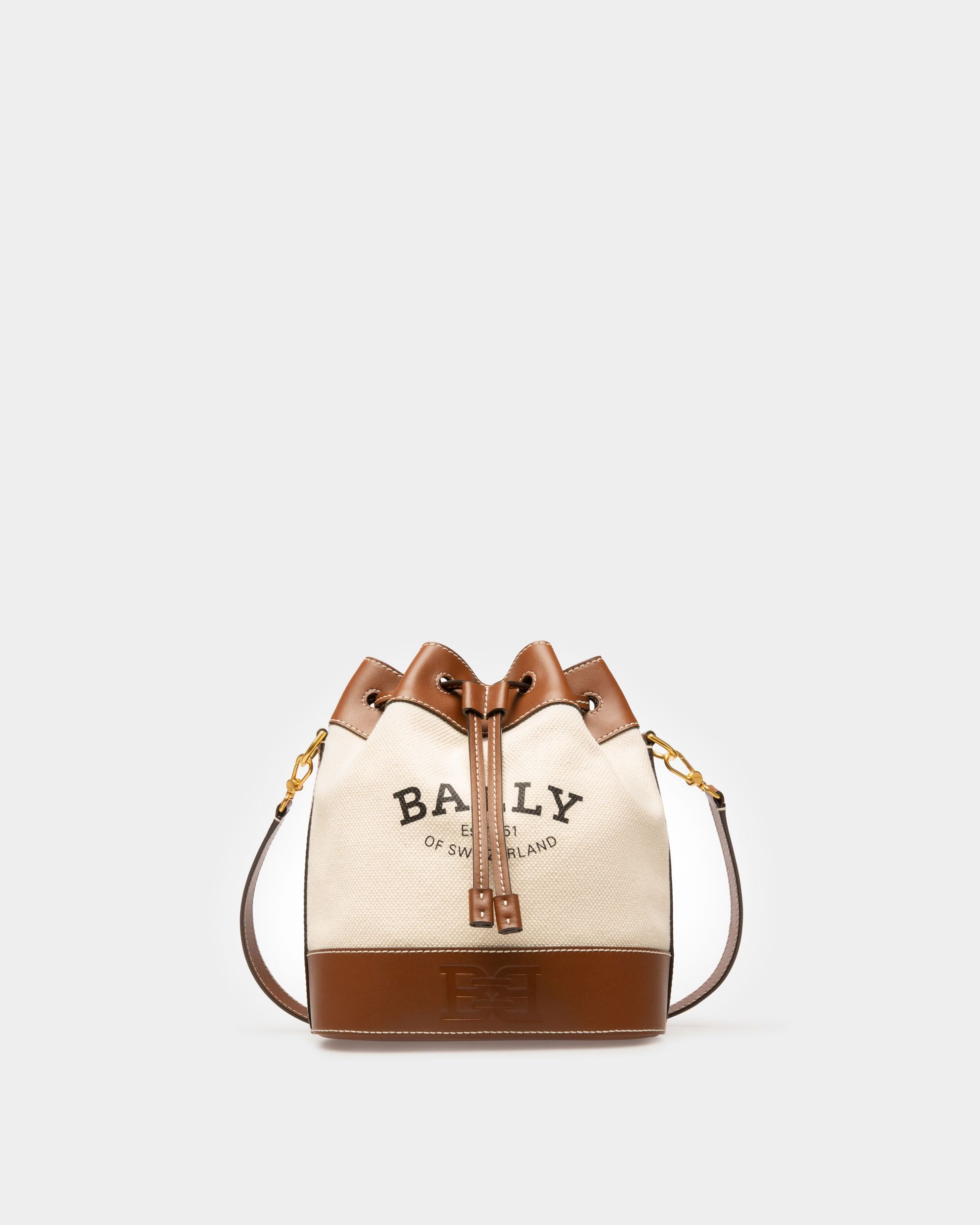 Cleoh ナチュラル ファブリック バケット バッグ - 女性 - Bally - 01