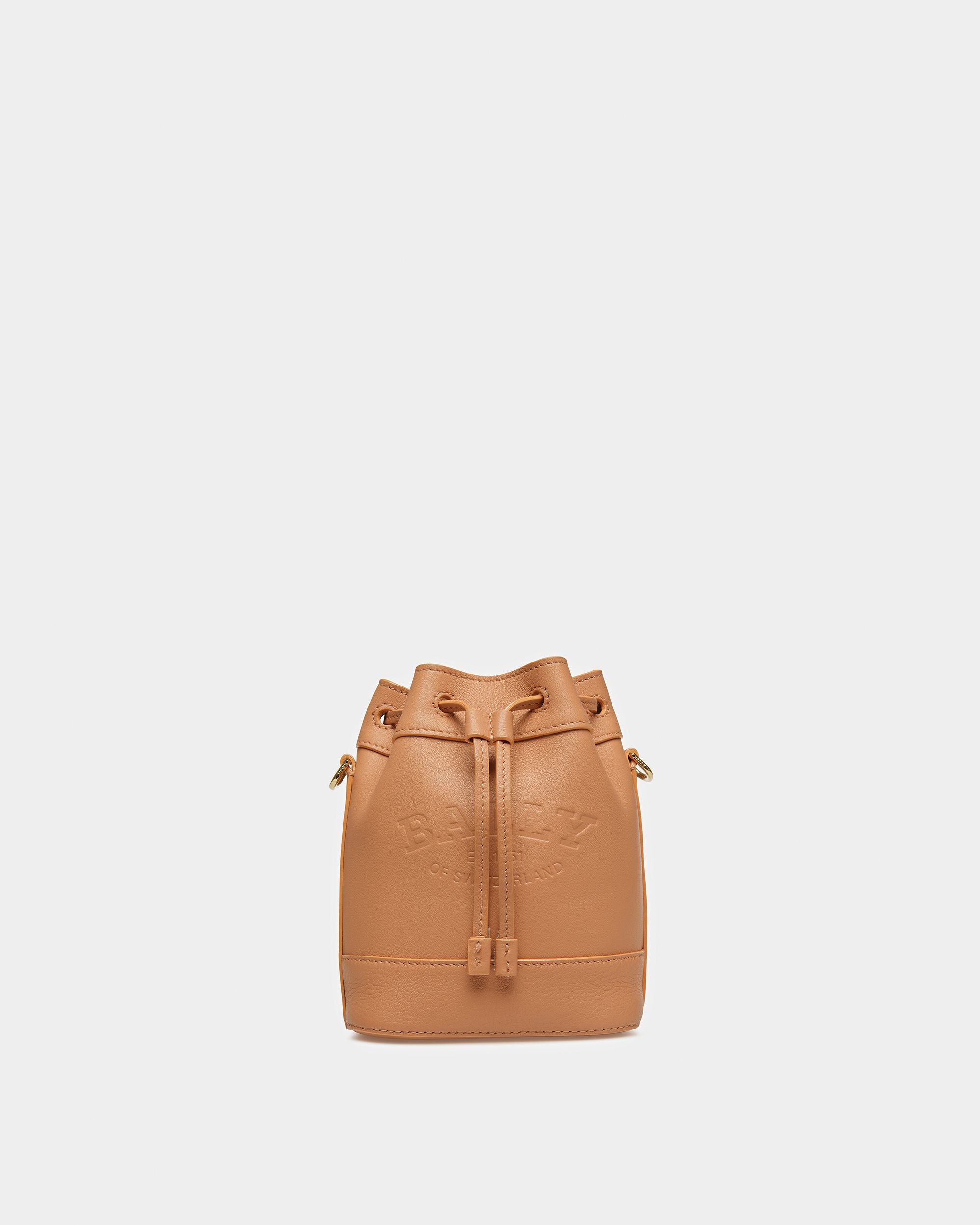 Cleoh Xs ピーチ レザー バケットバッグ - 女性 - Bally - 01