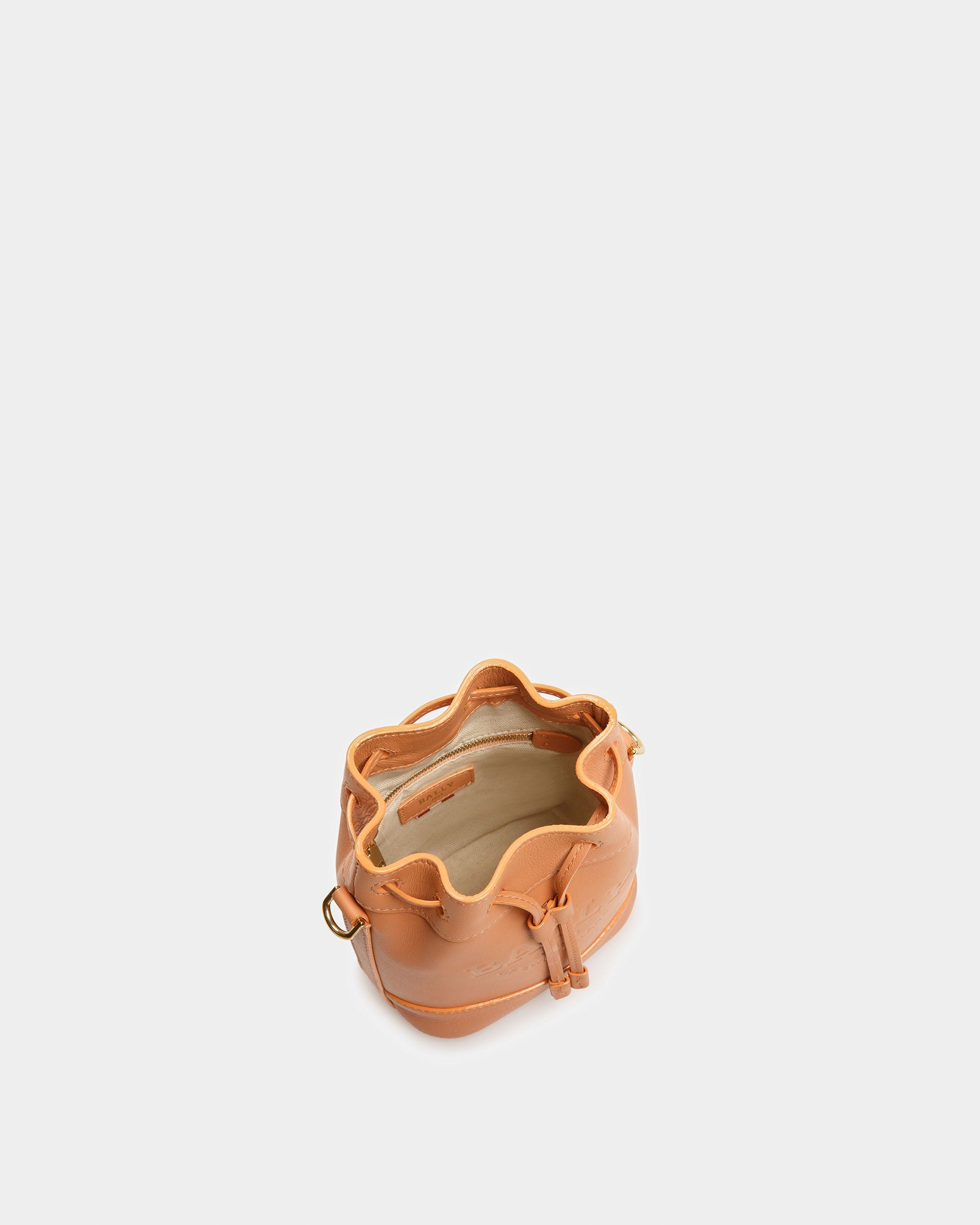 Cleoh Xs ピーチ レザー バケットバッグ - 女性 - Bally - 03