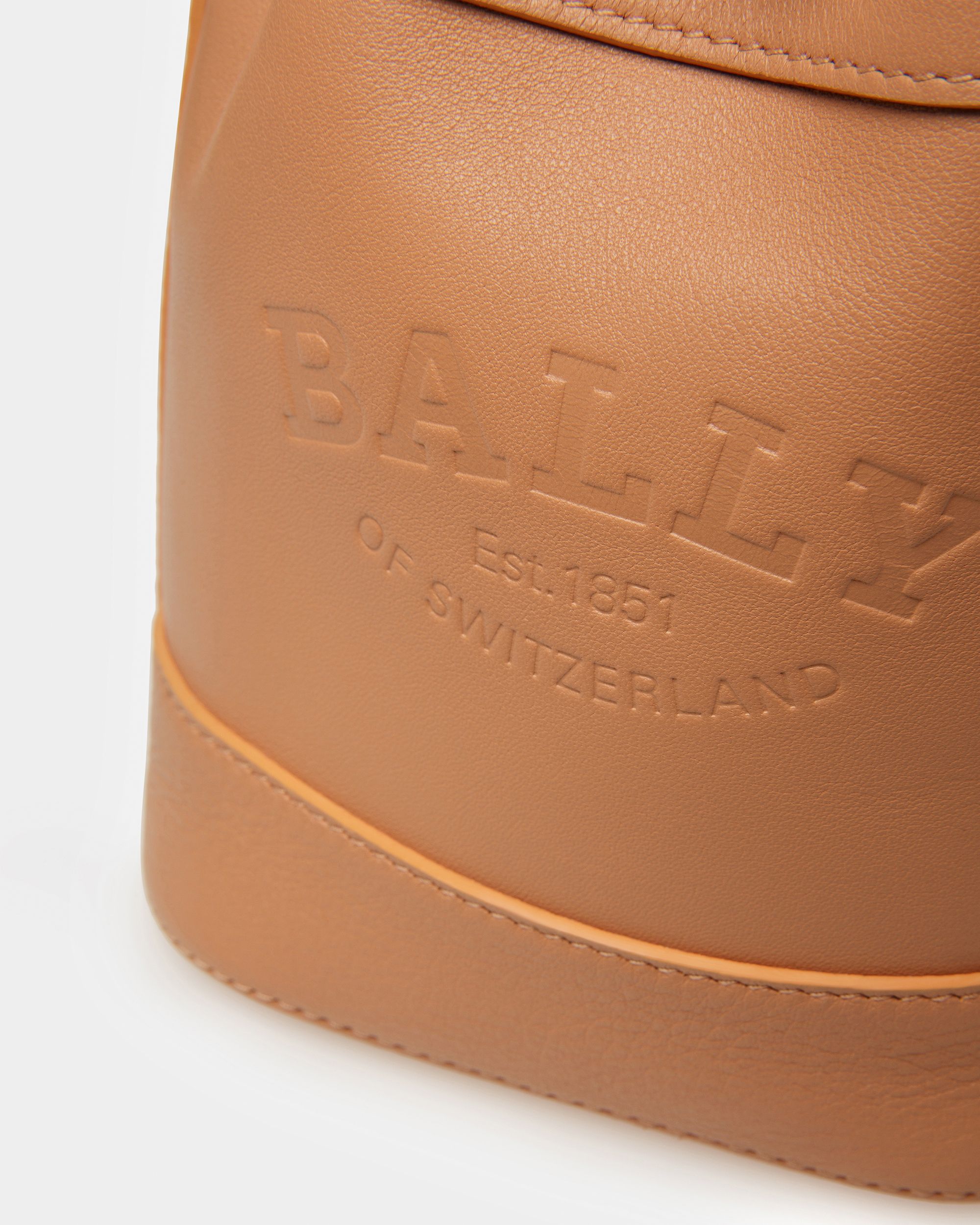 Cleoh Xs ピーチ レザー バケットバッグ - 女性 - Bally - 04