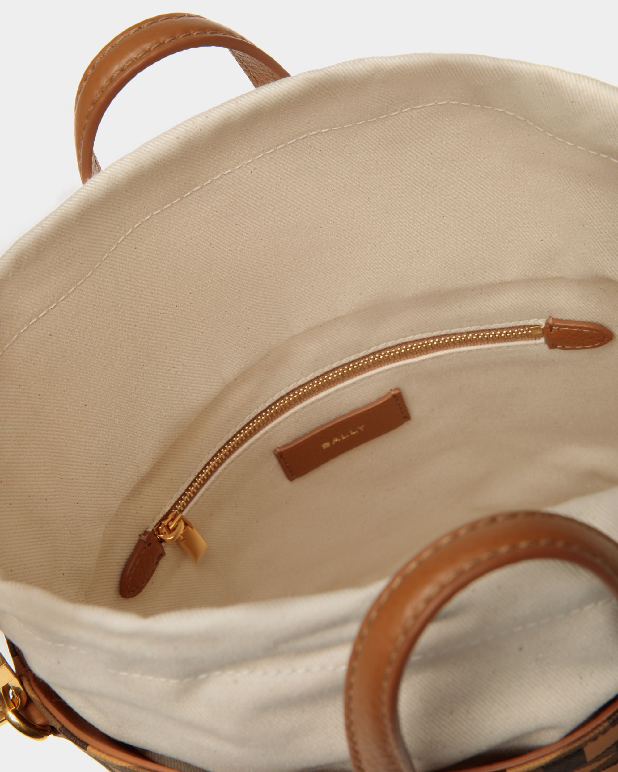 Pennant バケットバッグ デザートブラウン TPU - 女性 - Bally - 04