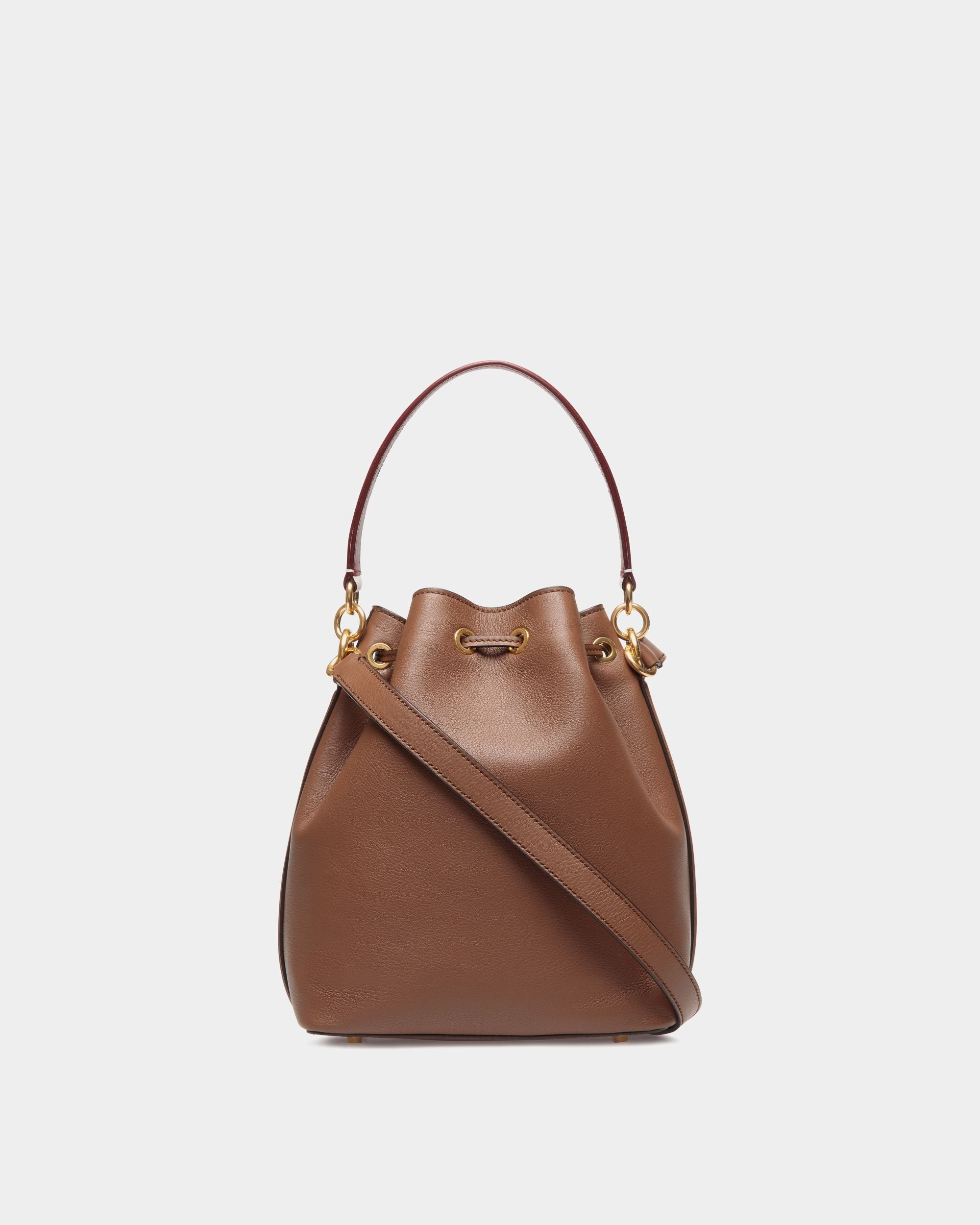 Code バケットバッグ ブラウン レザー - 女性 - Bally - 02