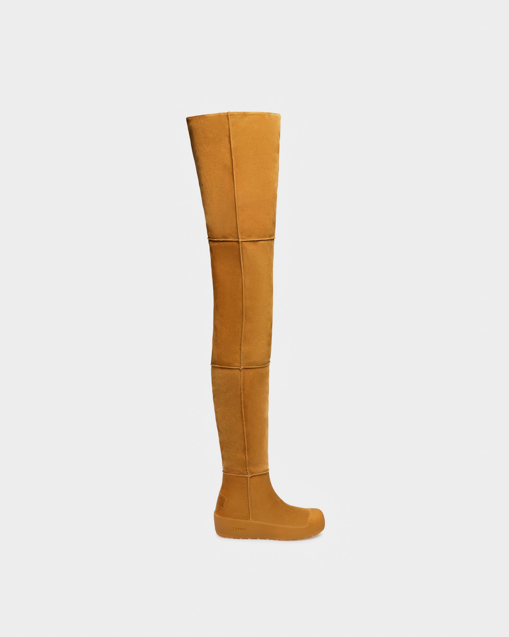 Cortina キャメル レザー ロングブーツ - 女性 - Bally - 02