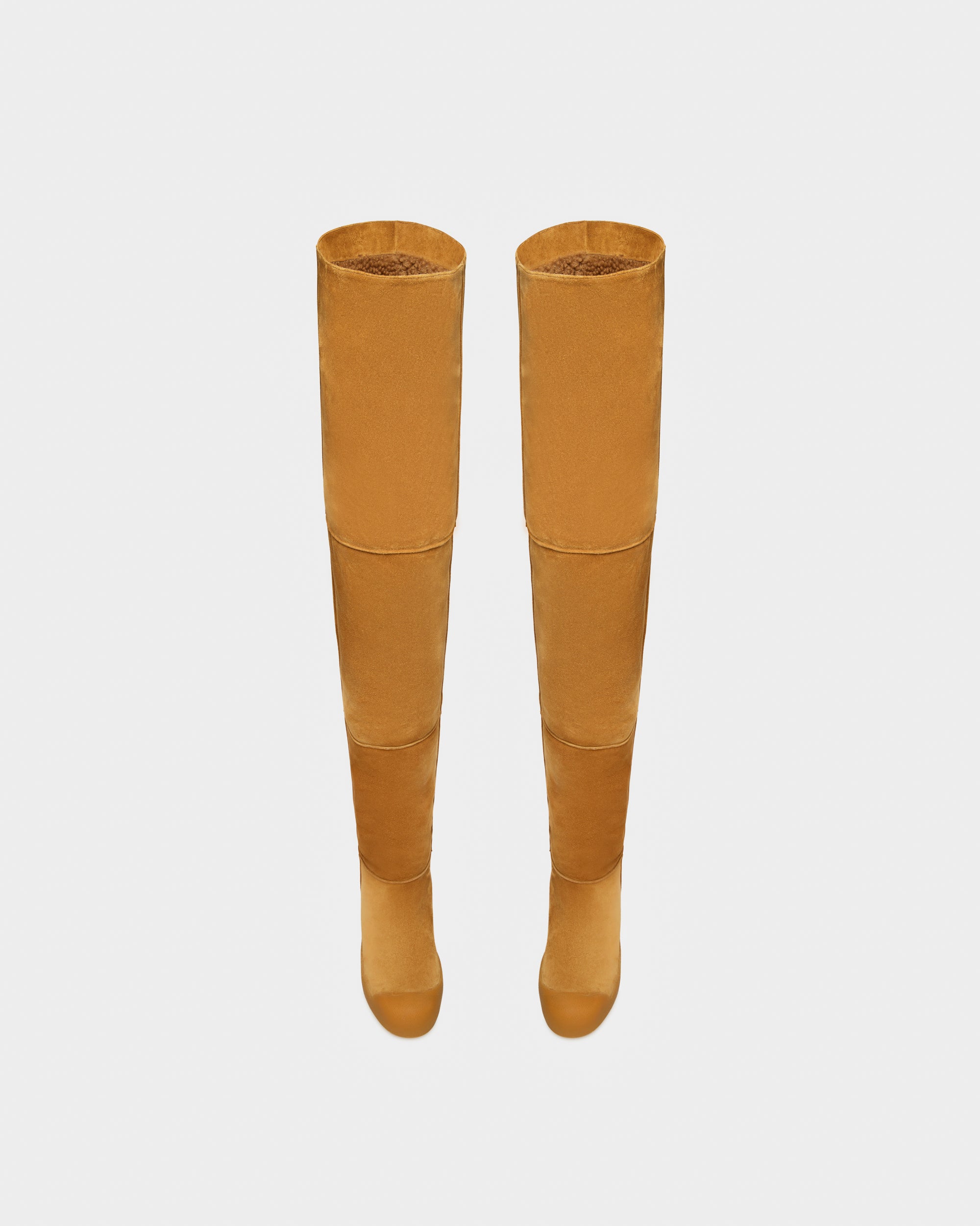 Cortina キャメル レザー ロングブーツ - 女性 - Bally - 03