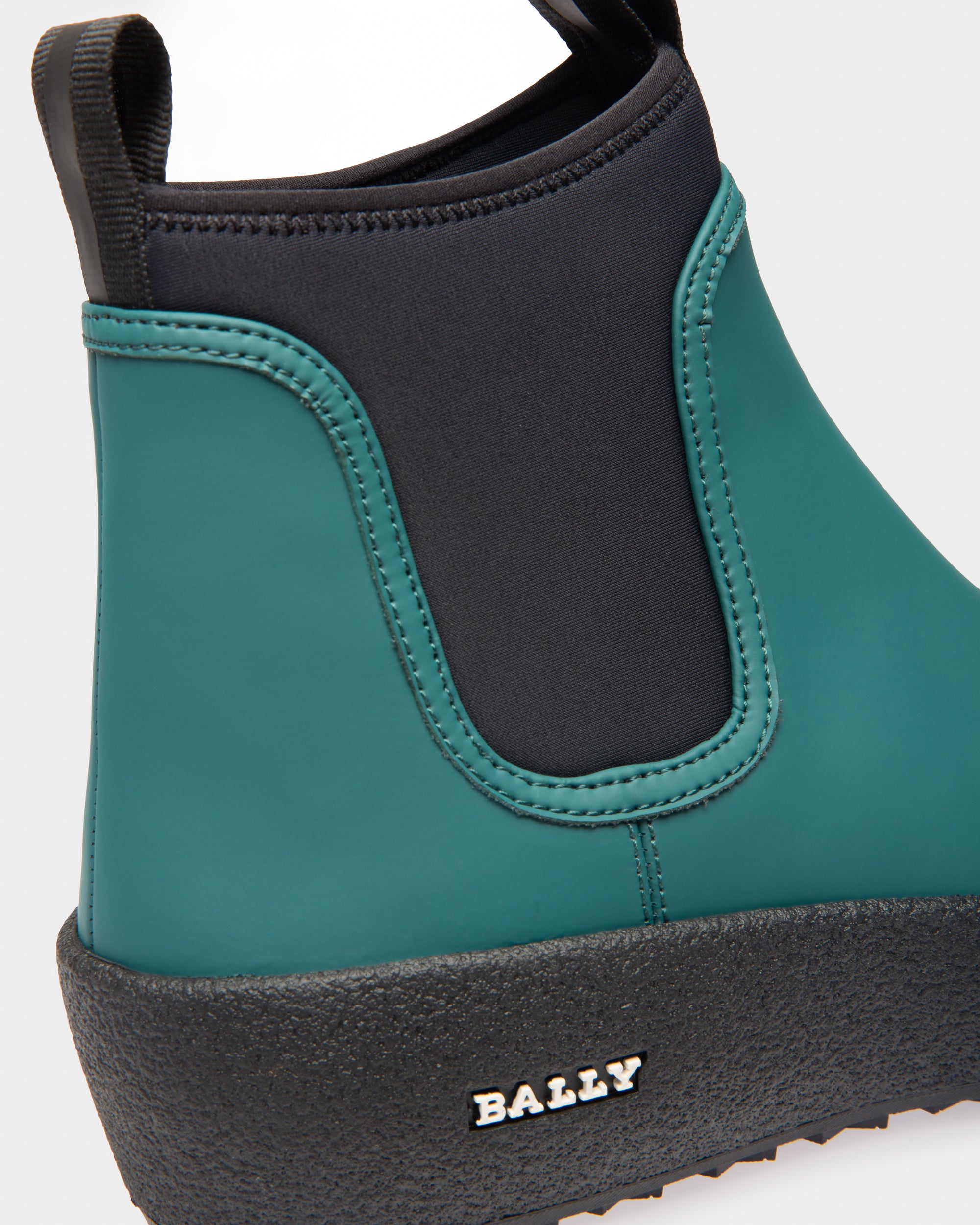Gadey グリーン レザー＆ラバー ブーツ - 女性 - Bally - 05