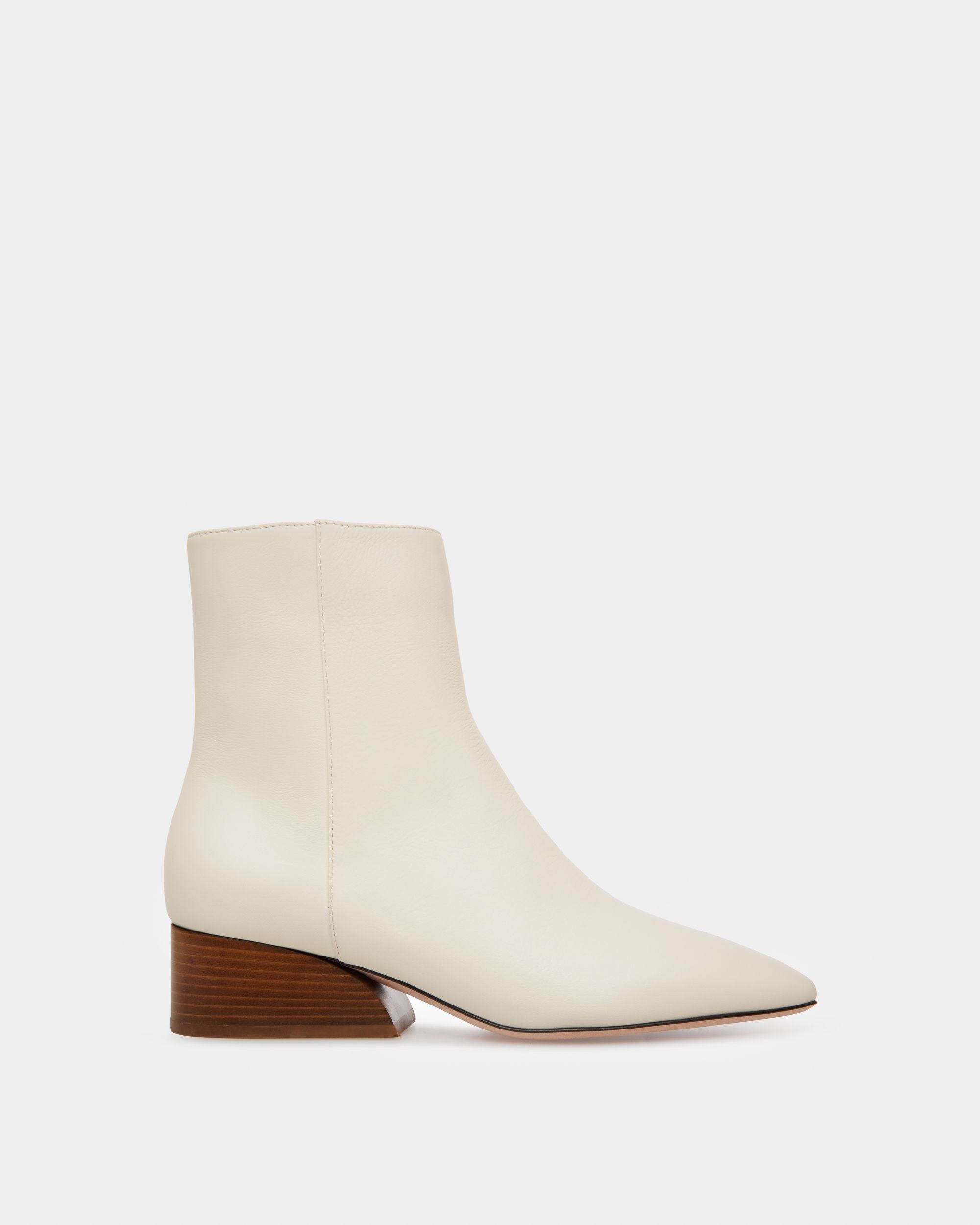 Glenda ボーンホワイト レザー ブーツ - 女性 - Bally - 01