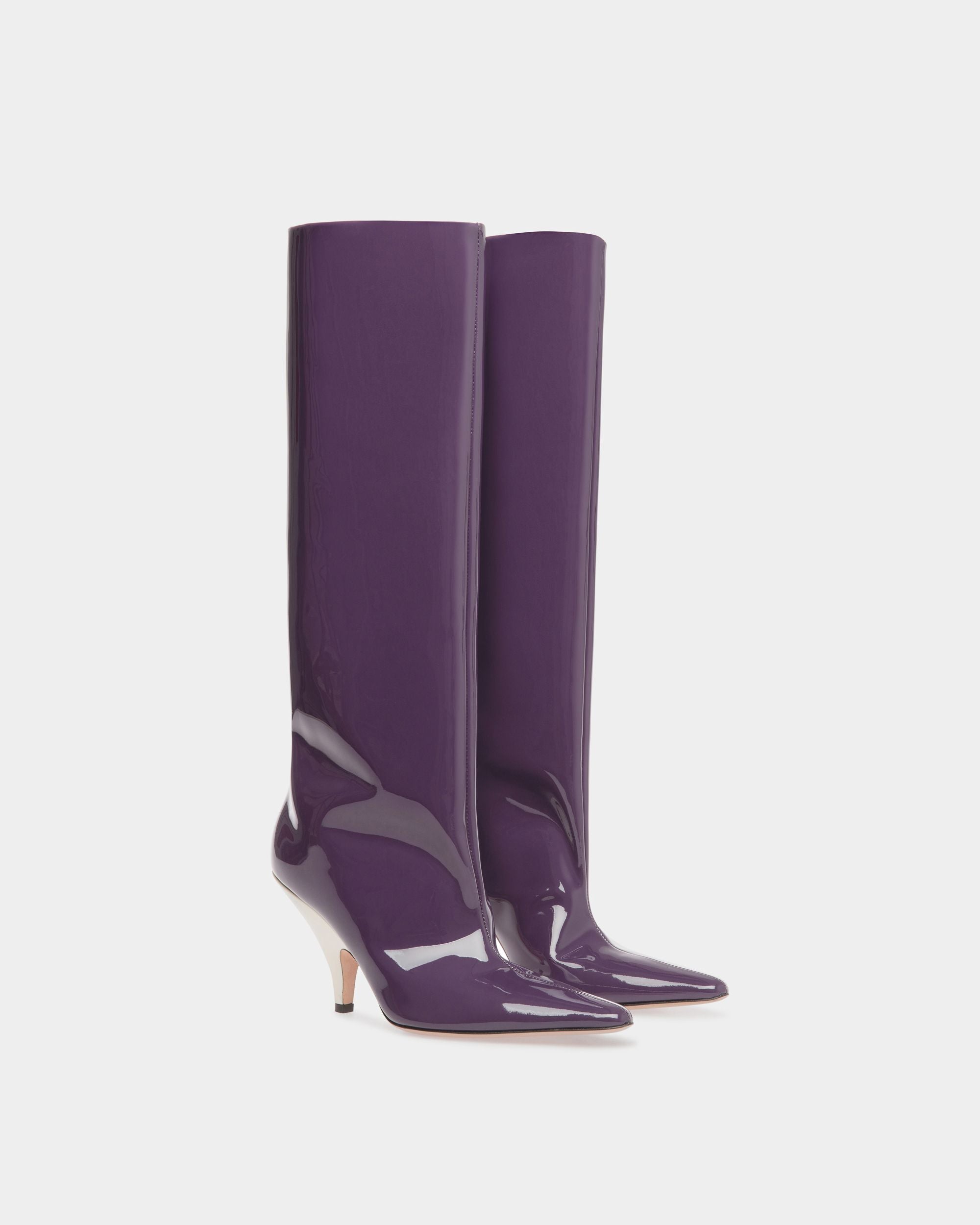 Katy ロングブーツ オーキッド レザー - 女性 - Bally - 03