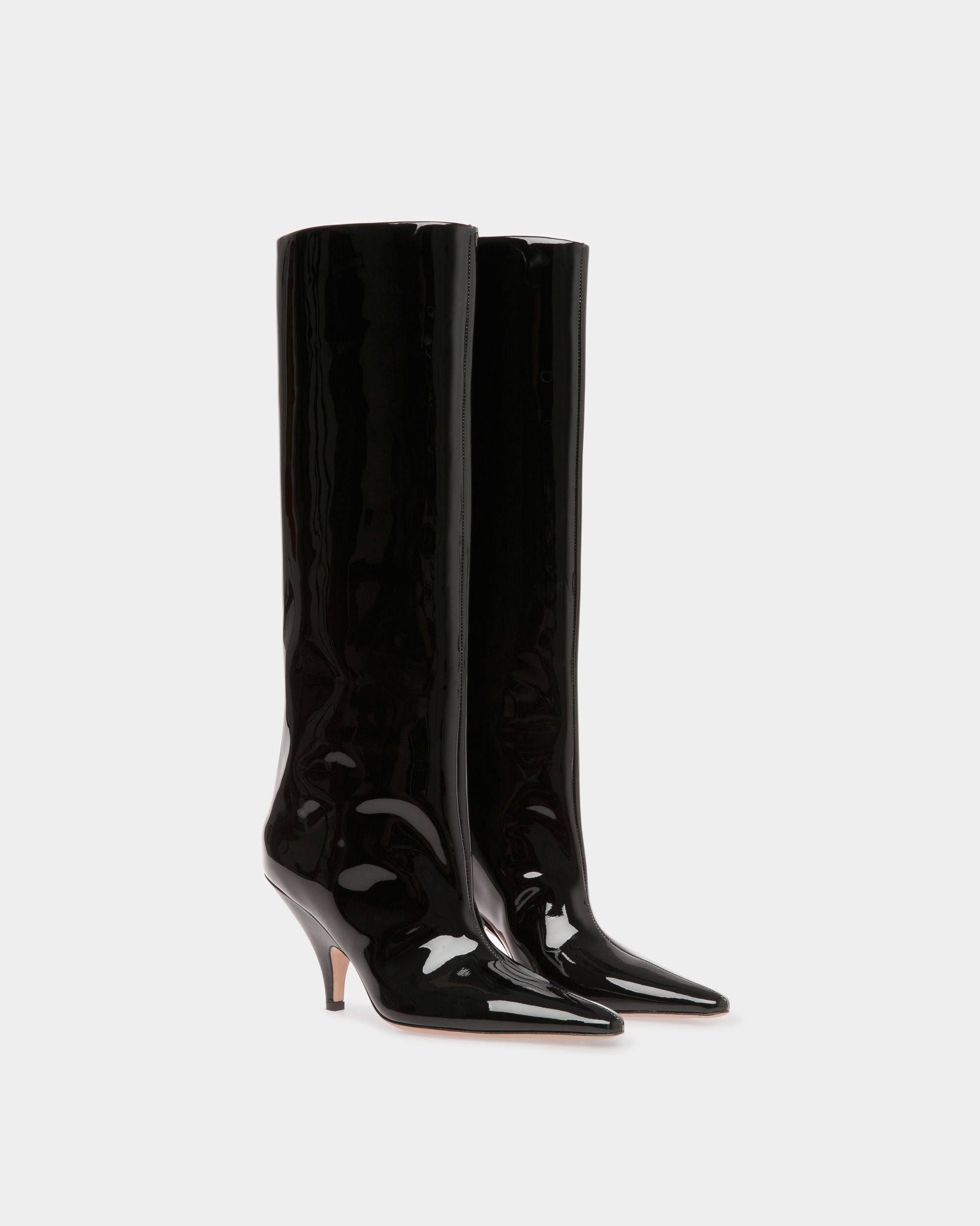 Katy ロングブーツ ブラック レザー - 女性 - Bally - 03