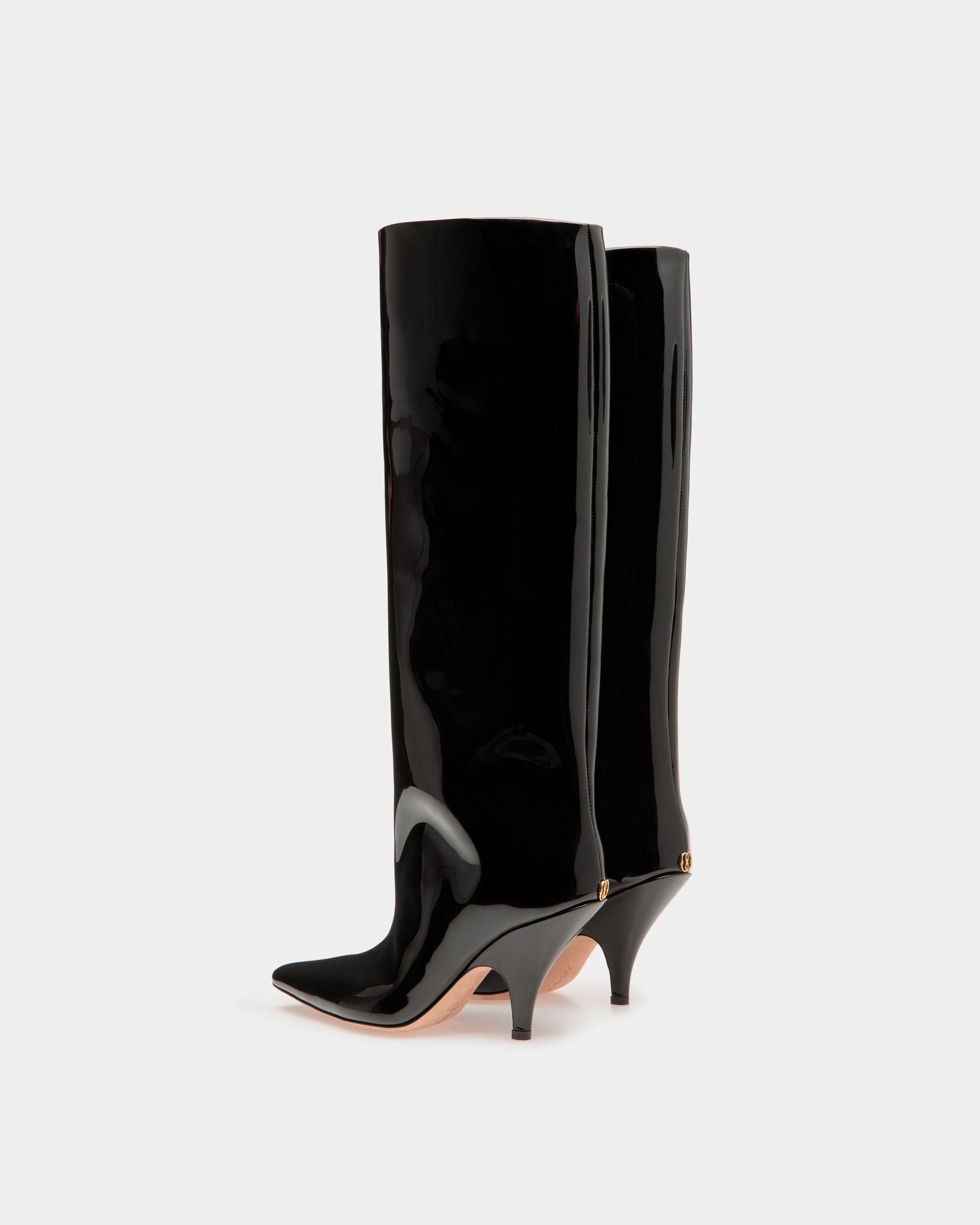 Katy ロングブーツ ブラック レザー - 女性 - Bally - 04