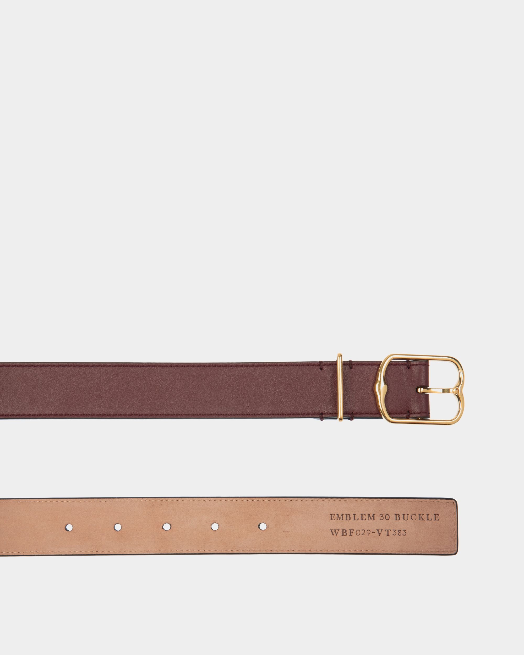 Emblem 30mm ベルト Andorra レザー - 女性 - Bally - 02