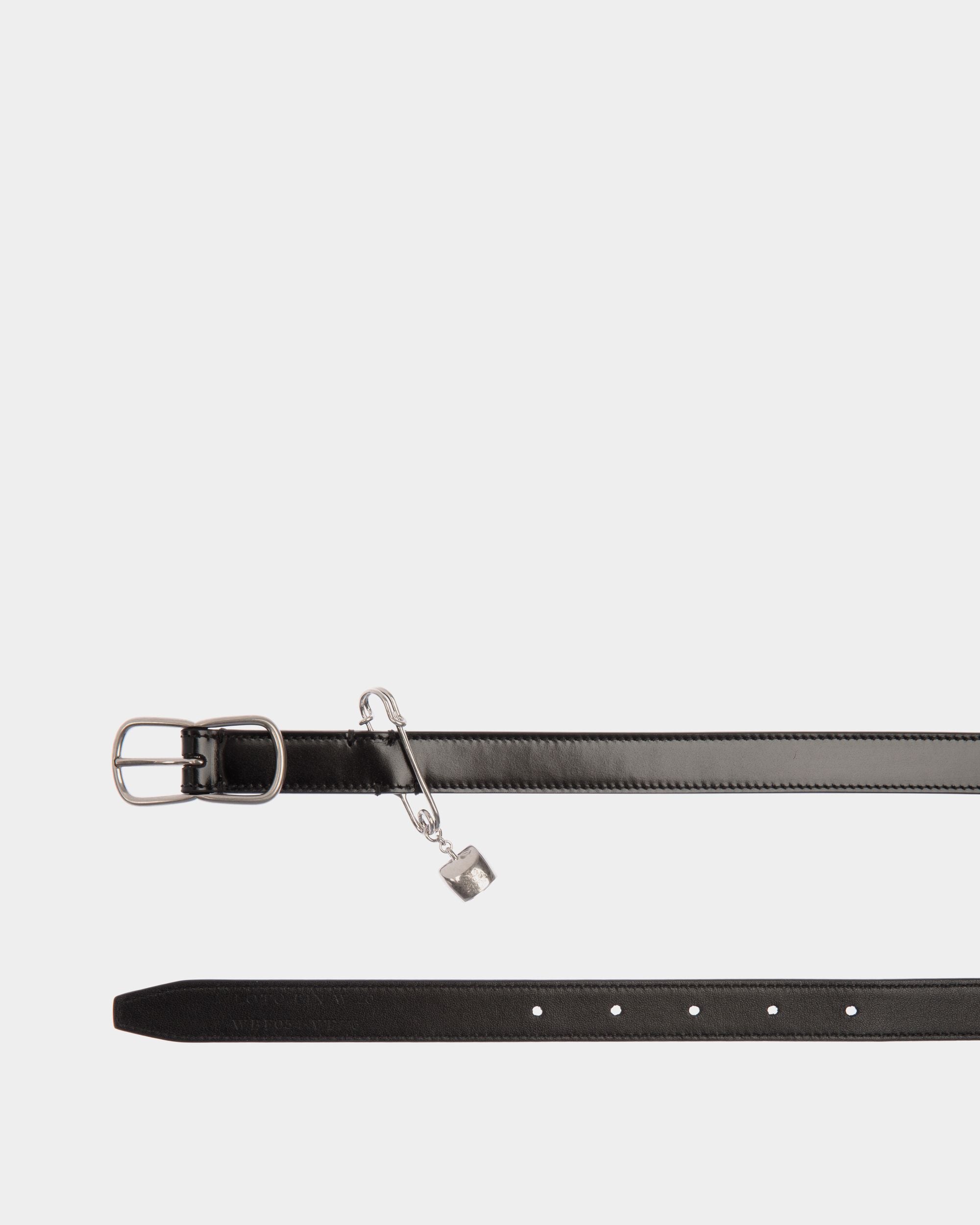 Loto 20mm ベルト ブラック ブラッシュドレザー - 女性 - Bally - 02