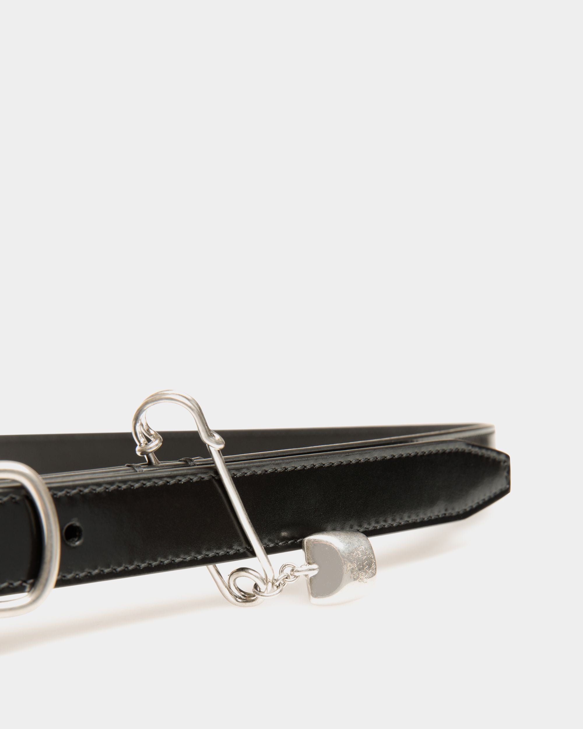 Loto 20mm ベルト ブラック ブラッシュドレザー - 女性 - Bally - 03