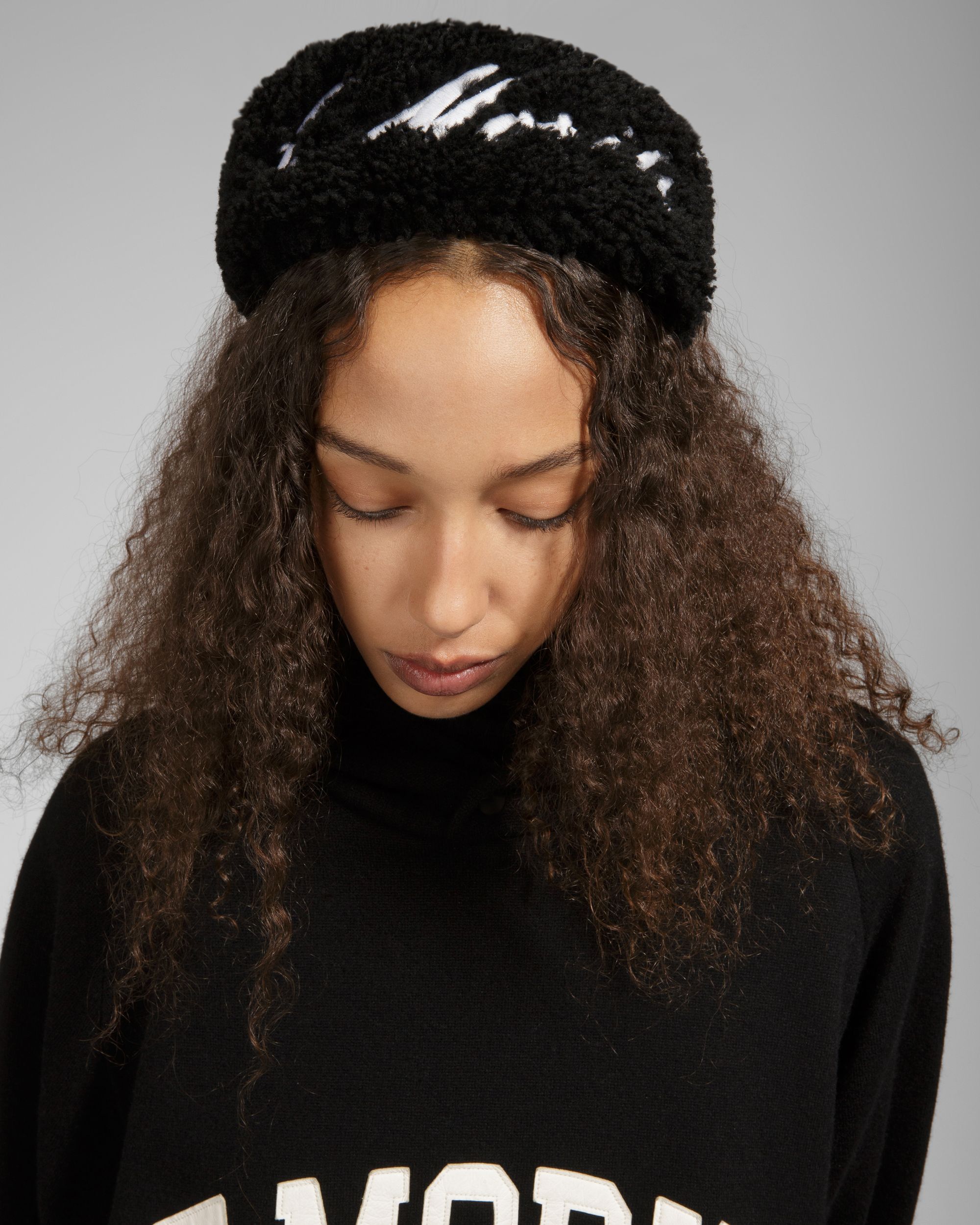 St Moritz ヘアバンド ブラック シアリング アクセサリー - 女性 - Bally - 07
