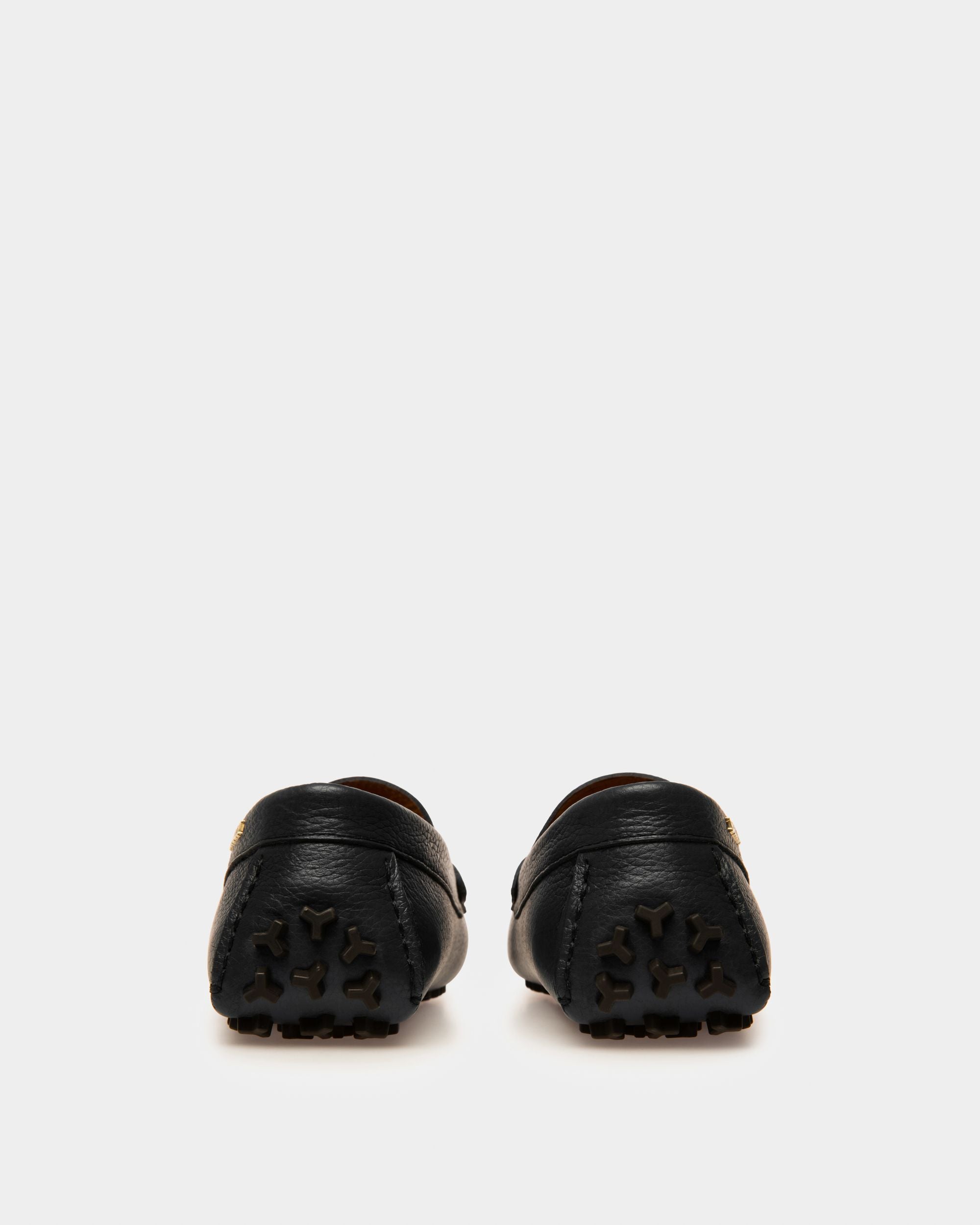 Lezy ブラック レザー ドライビングシューズ - 女性 - Bally - 03