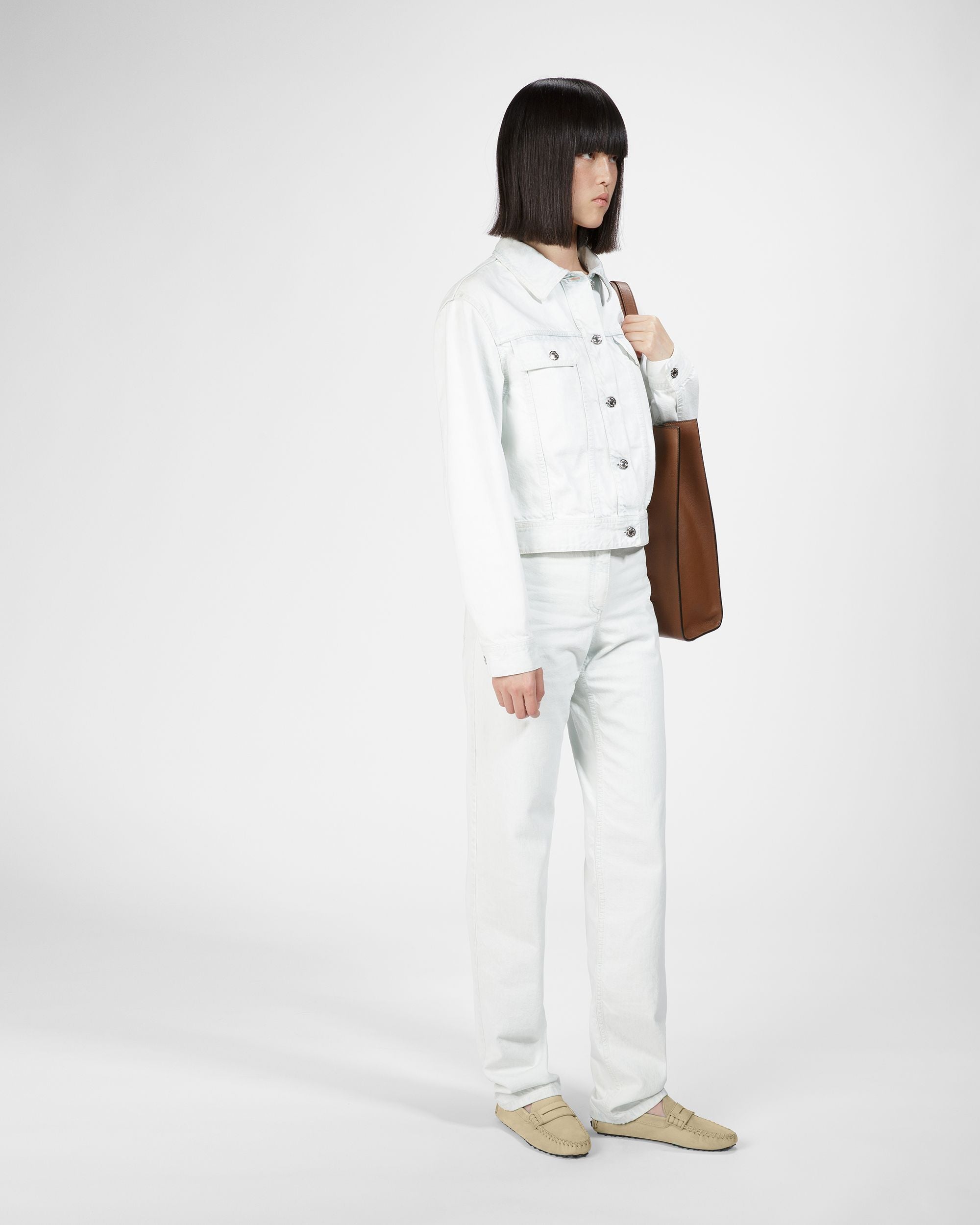 Lamby フォッシルベージュ レザー ドライビングシューズ - 女性 - Bally - 03