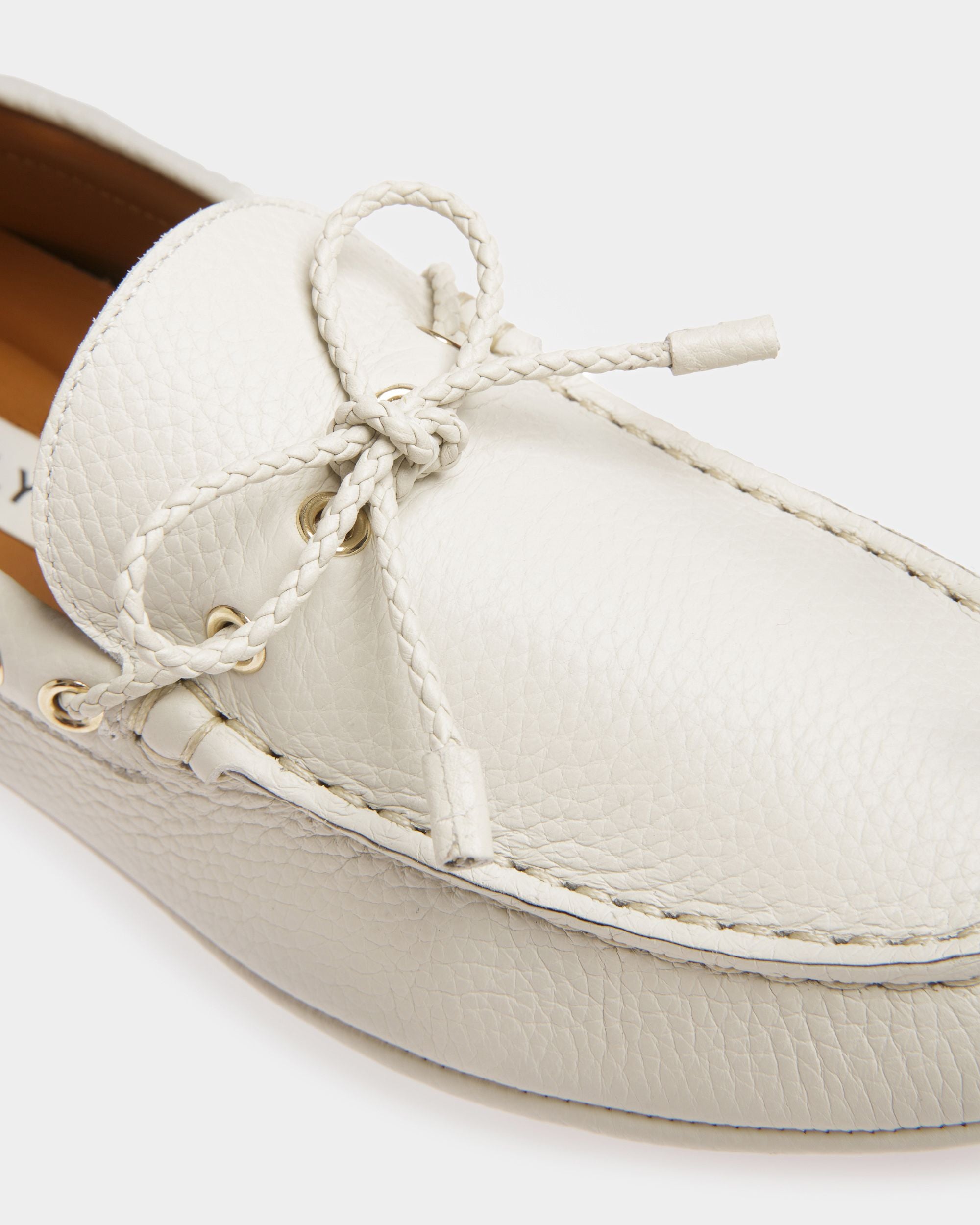 Kerbs ドライビングシューズ ダスティホワイト レザー - 女性 - Bally - 05