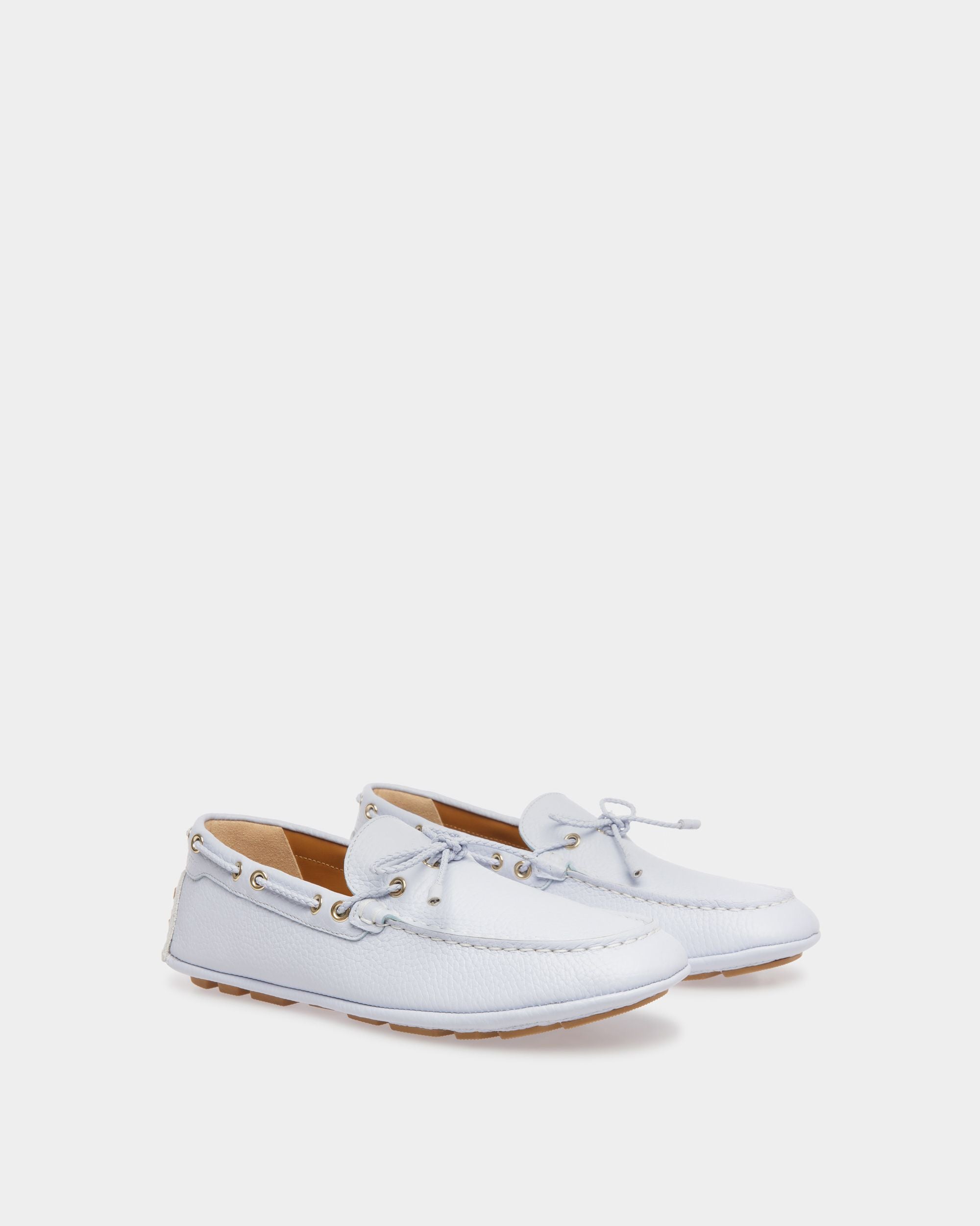 Kerbs ドライビングシューズ ライトブルー レザー - 女性 - Bally - 03
