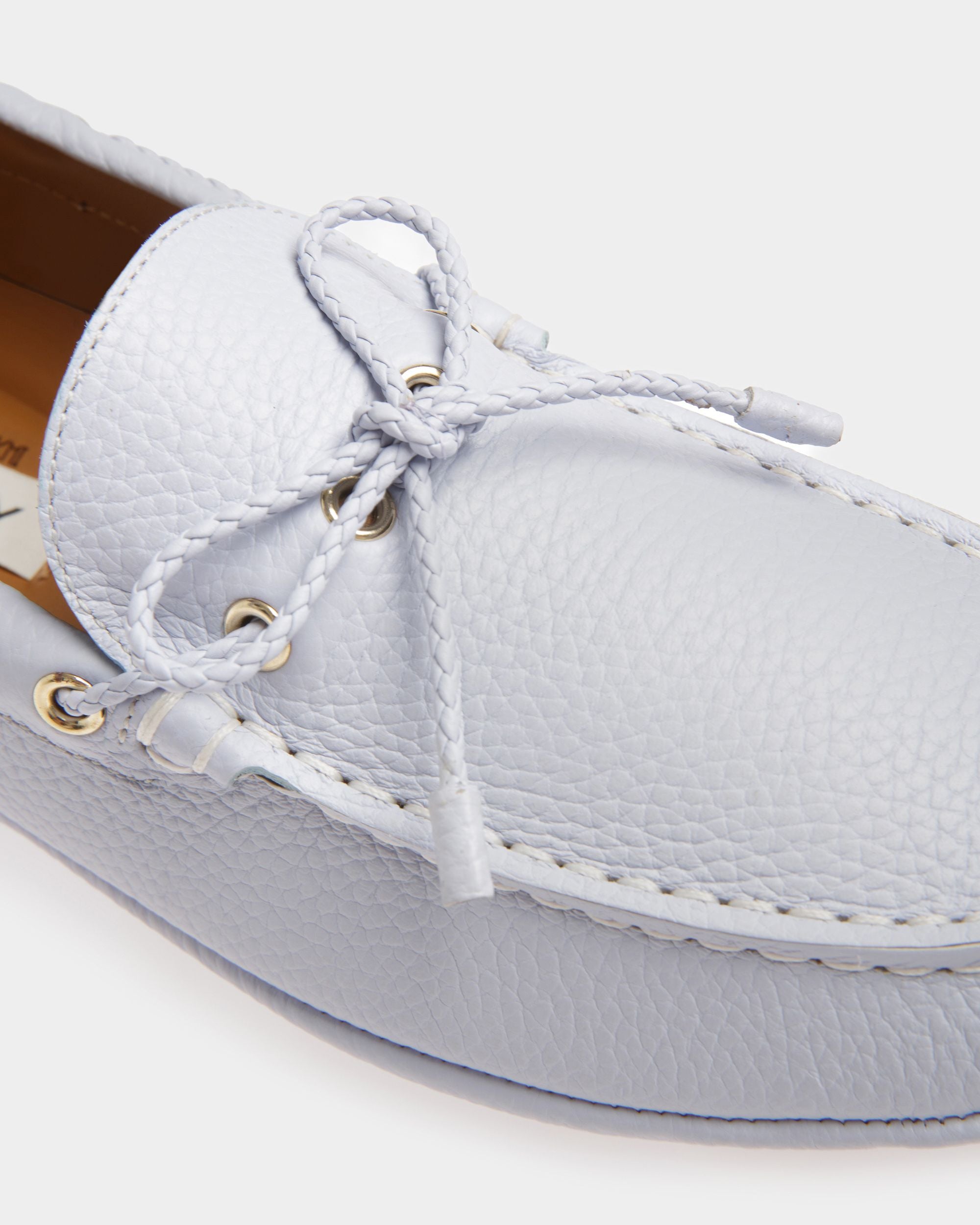 Kerbs ドライビングシューズ ライトブルー レザー - 女性 - Bally - 05