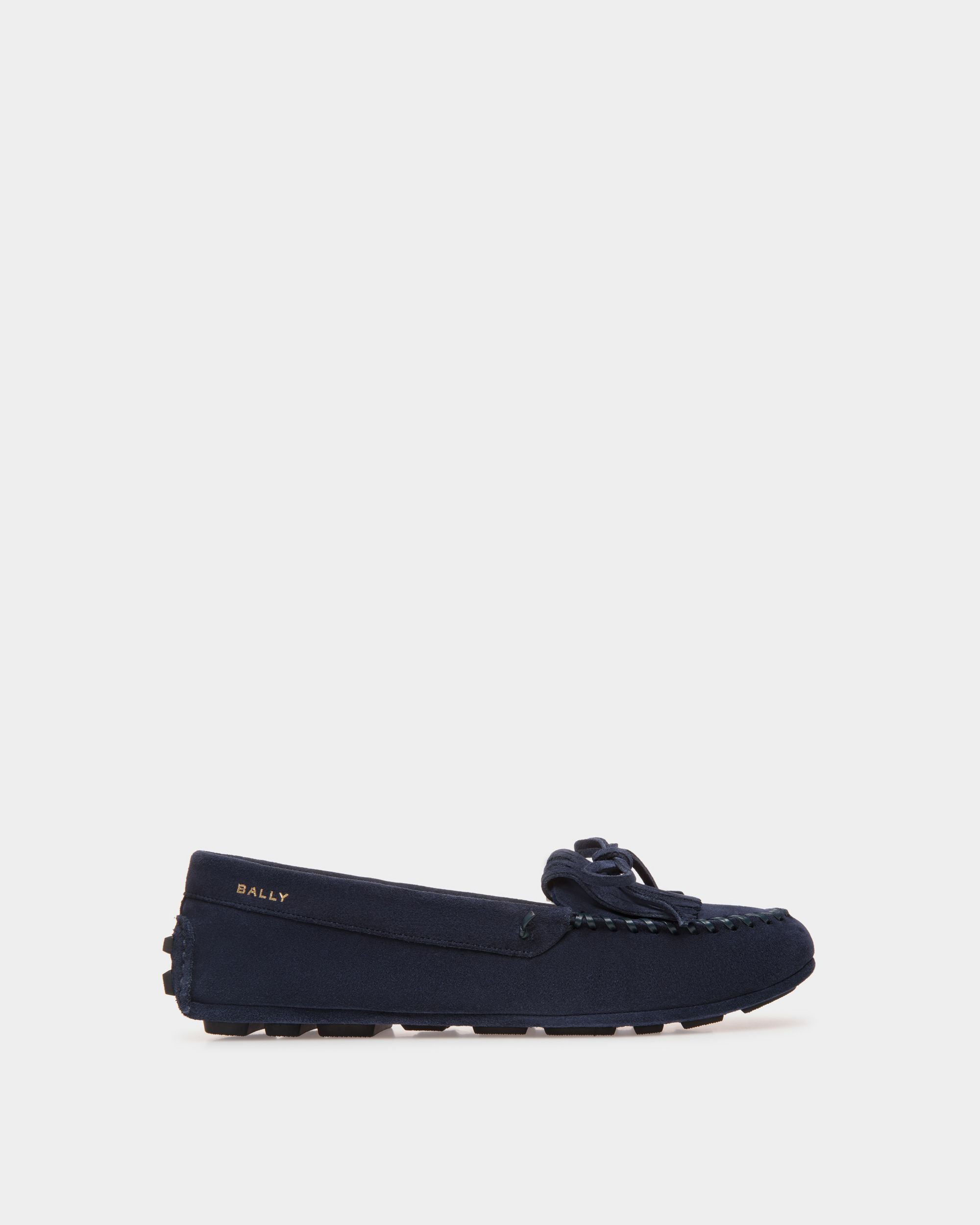 Kerbs ドライビングシューズ ブルー スエード - 女性 - Bally - 01
