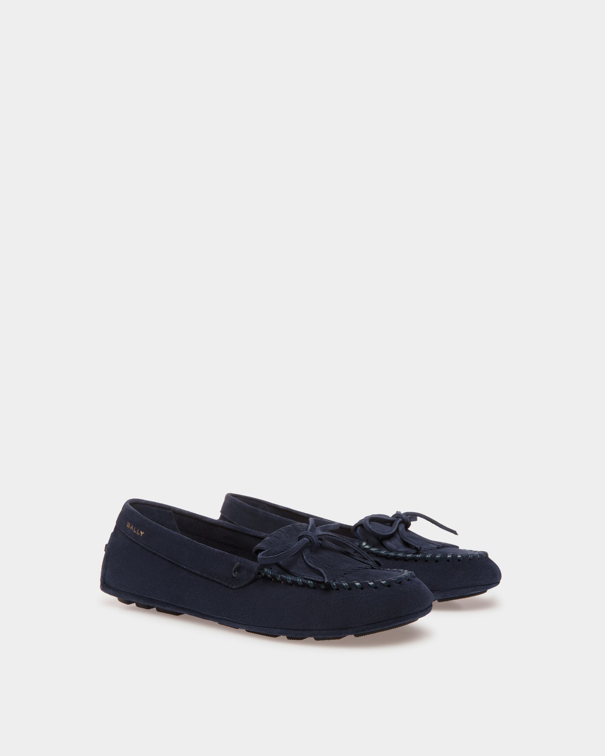 Kerbs ドライビングシューズ ブルー スエード - 女性 - Bally - 02