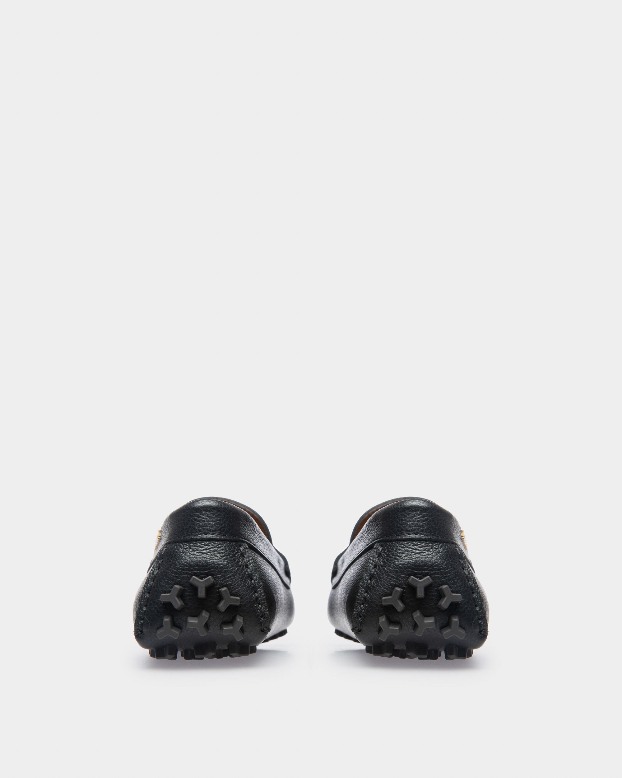 Leyla ブラック レザー ドライビングシューズ - 女性 - Bally - 04