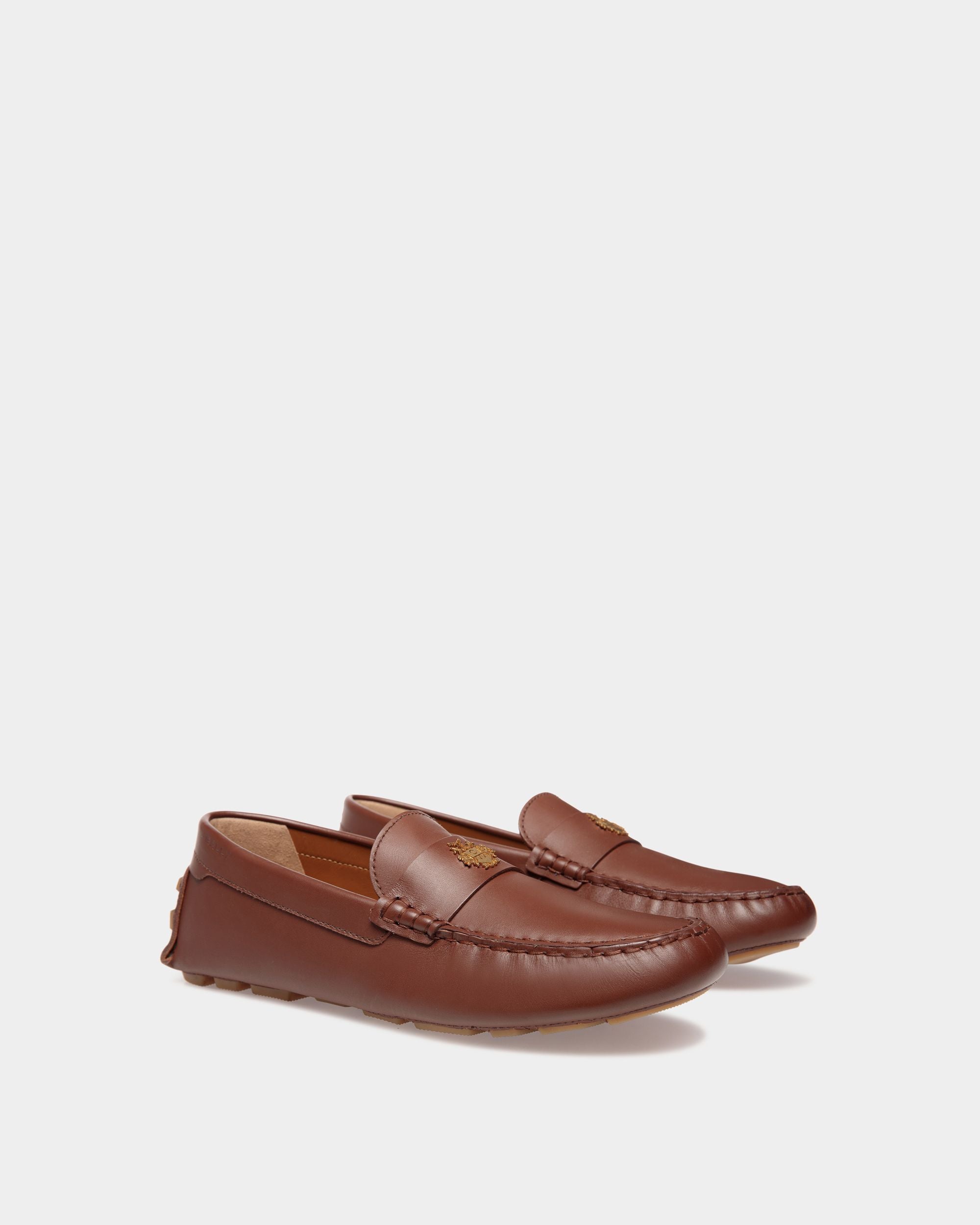 Kerbs ドライビングシューズ ブラウン レザー - 女性 - Bally - 02