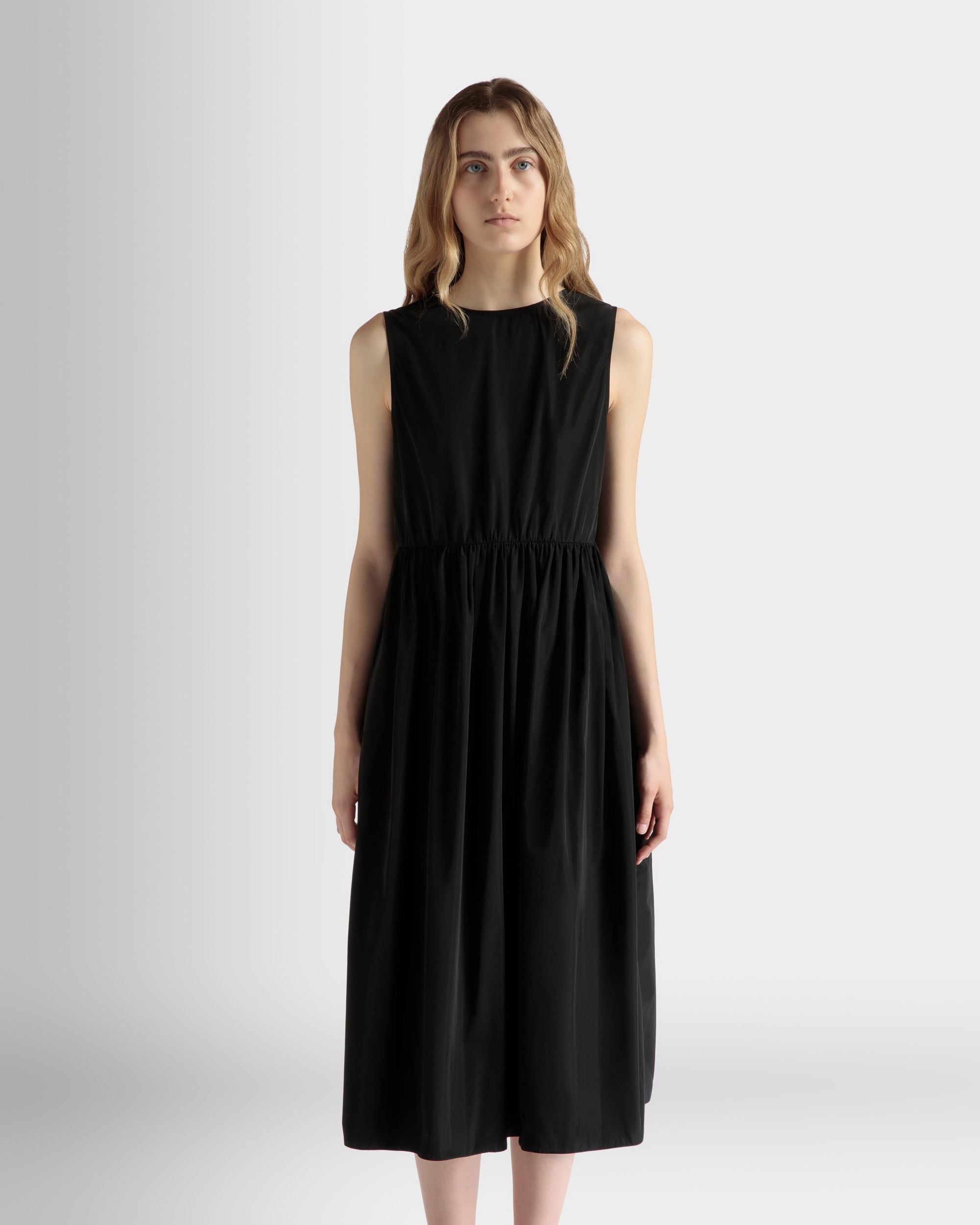 ノースリーブ ミディドレス ブラック テクニカル Duchesse - 女性 - Bally - 03