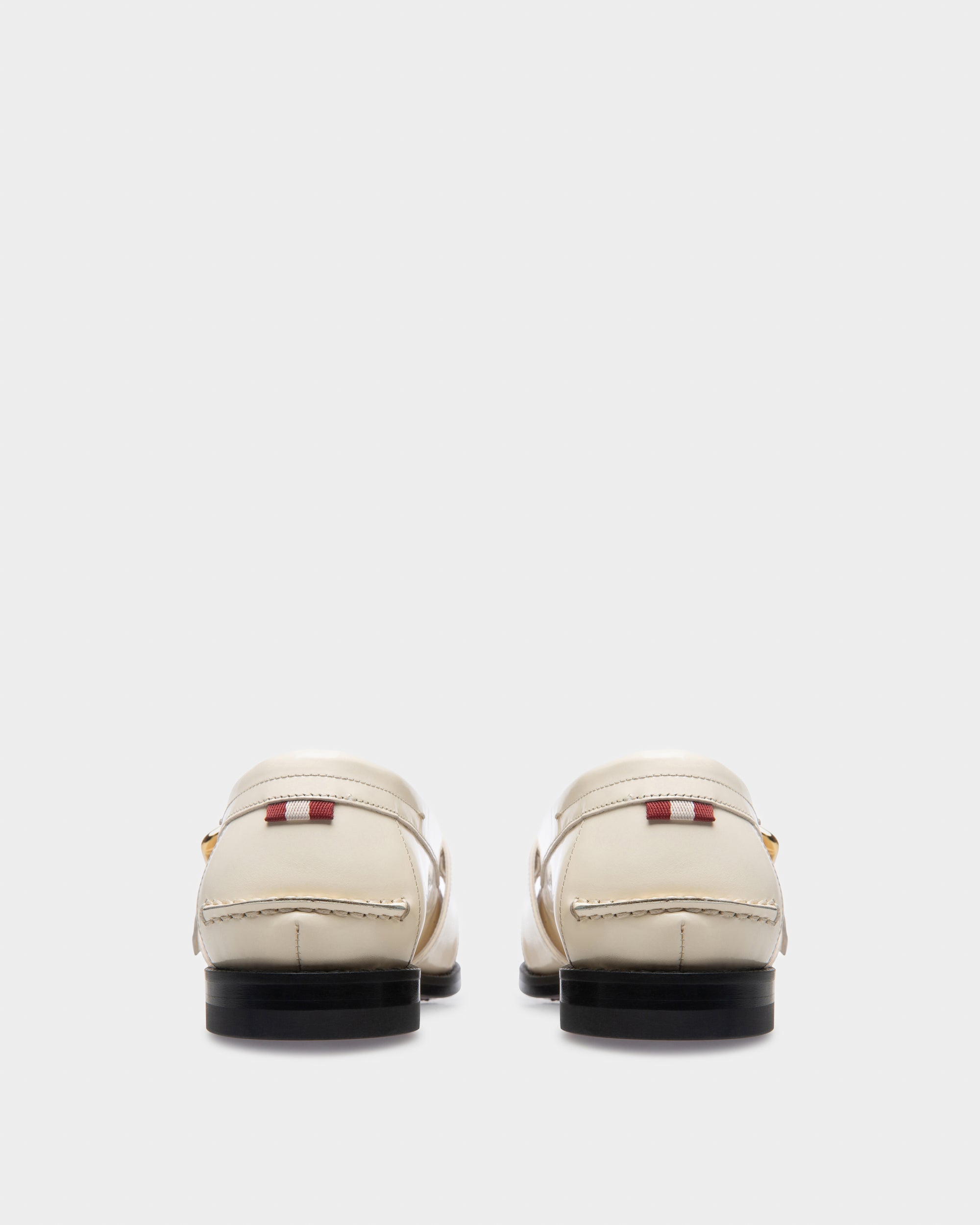 Calya ボーンホワイト レザー モカシン - 女性 - Bally - 04