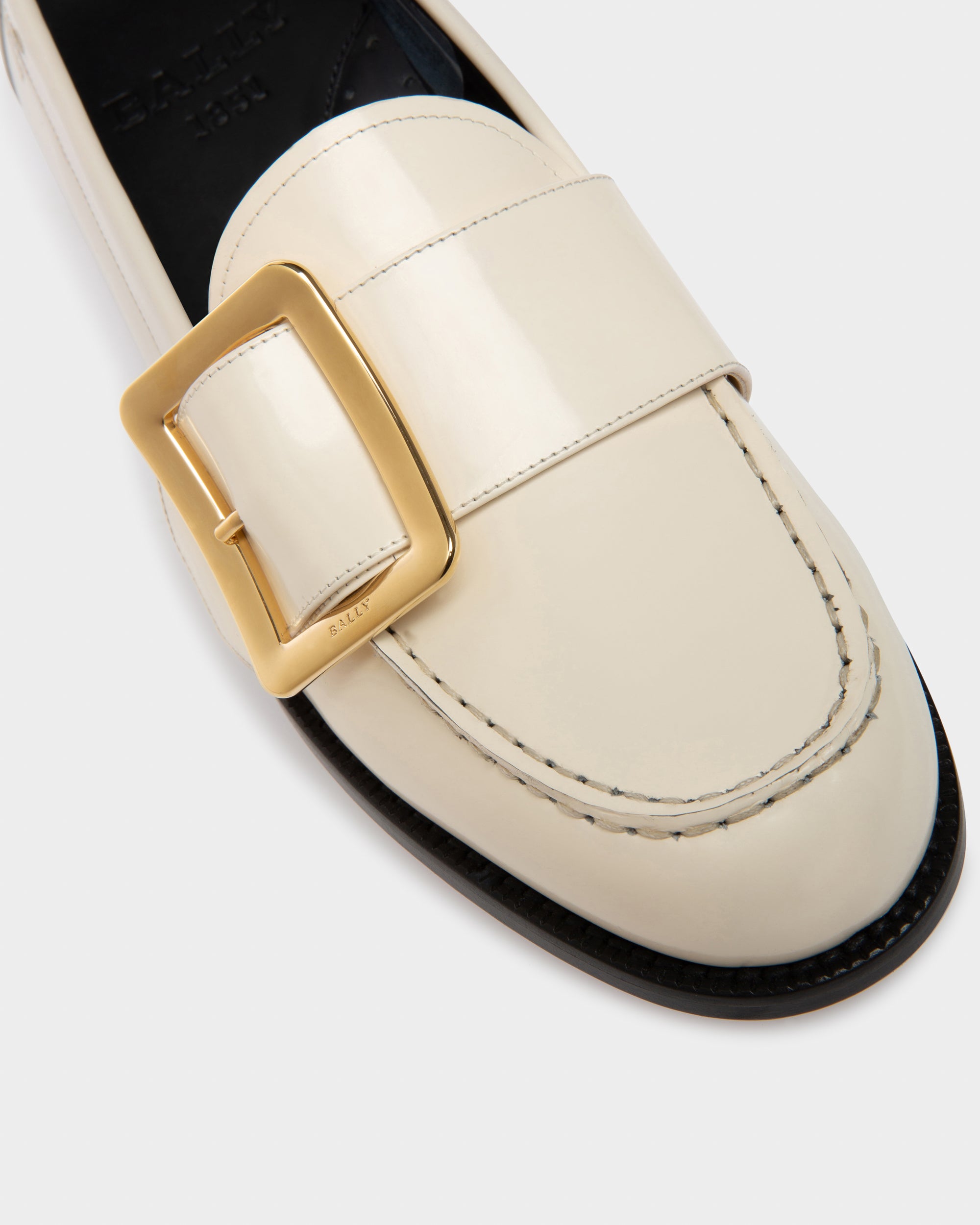 Calya ボーンホワイト レザー モカシン - 女性 - Bally - 06