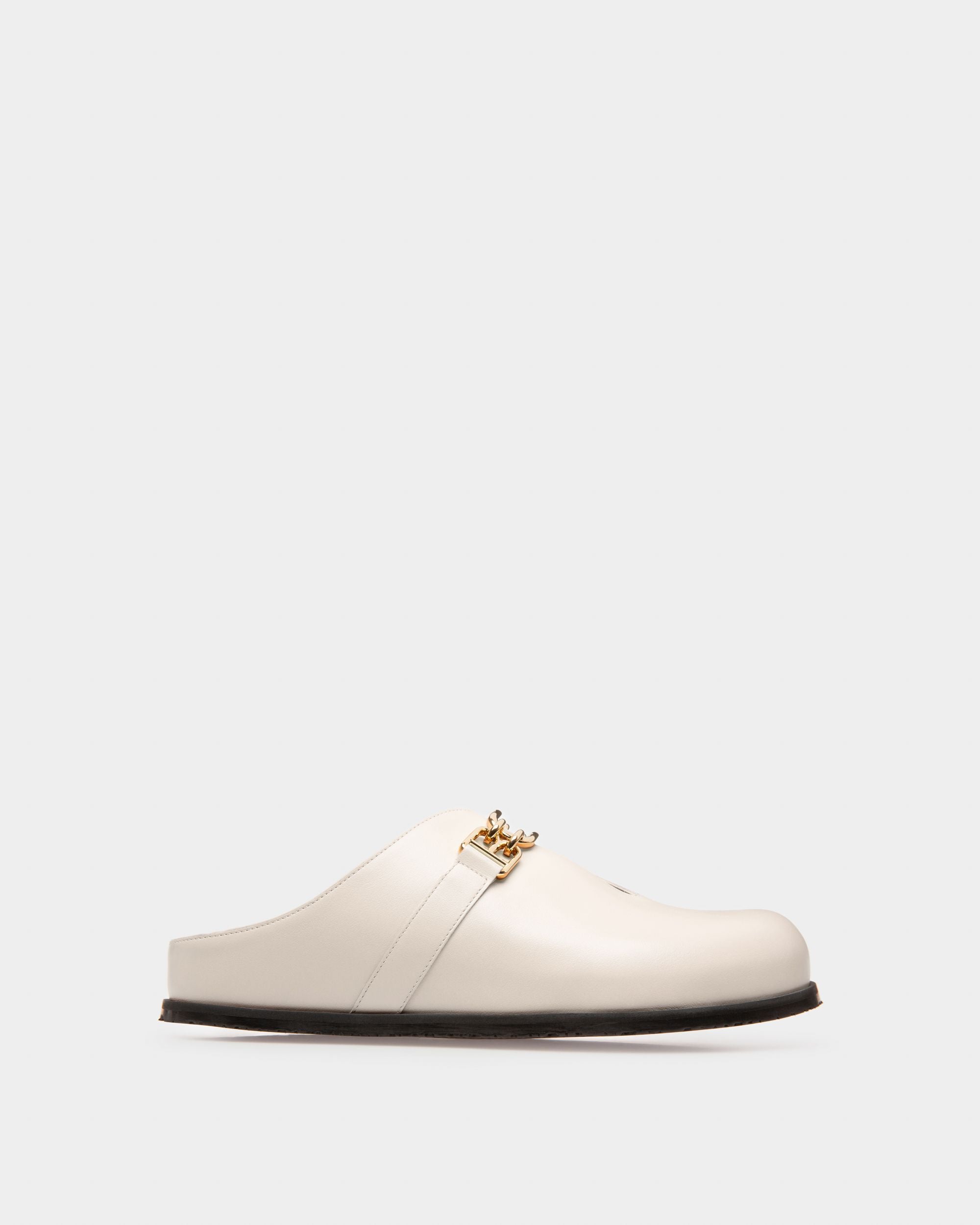 Francine ボーンホワイト レザー スリッポンシューズ - 女性 - Bally - 01