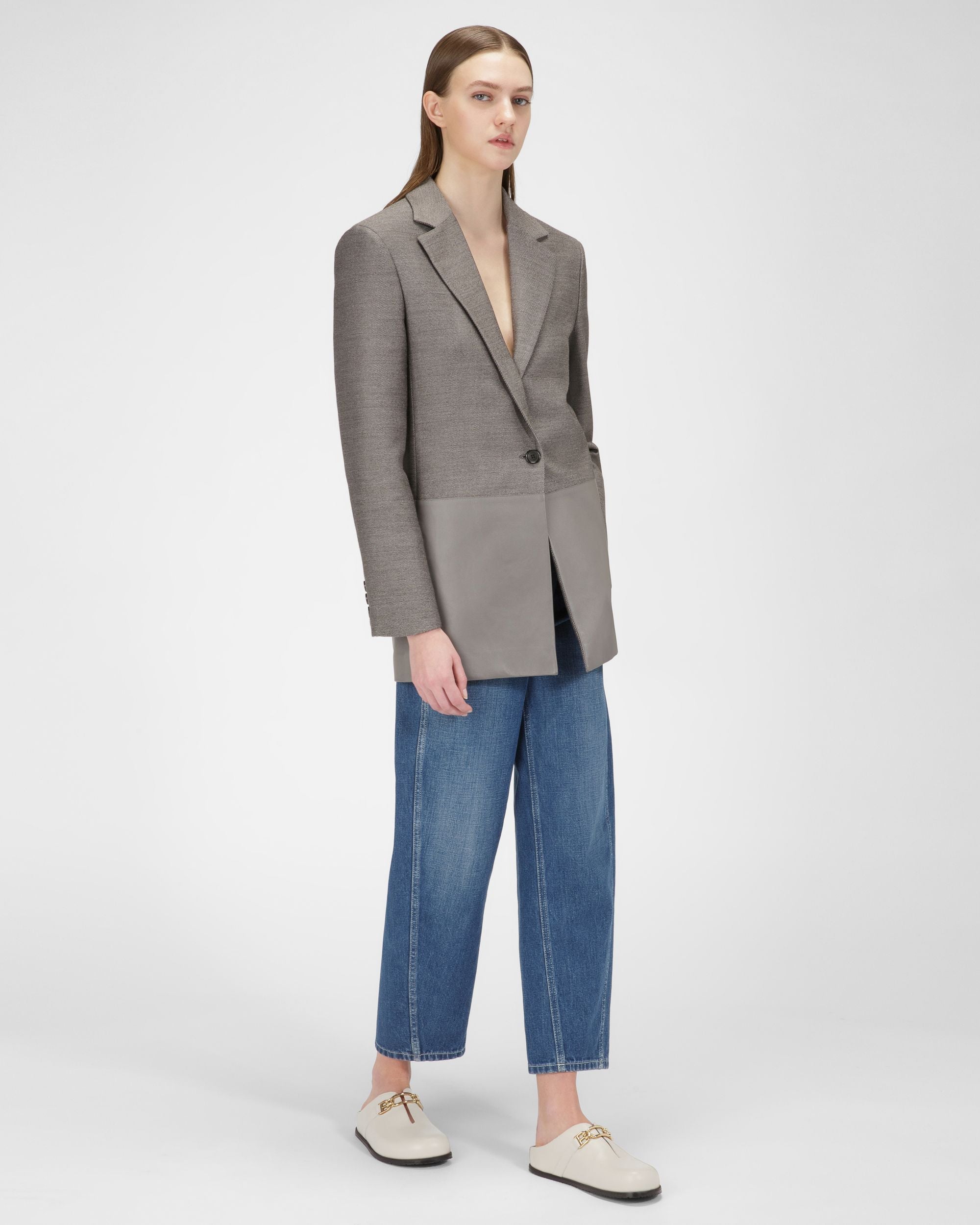 Francine ボーンホワイト レザー スリッポンシューズ - 女性 - Bally - 03