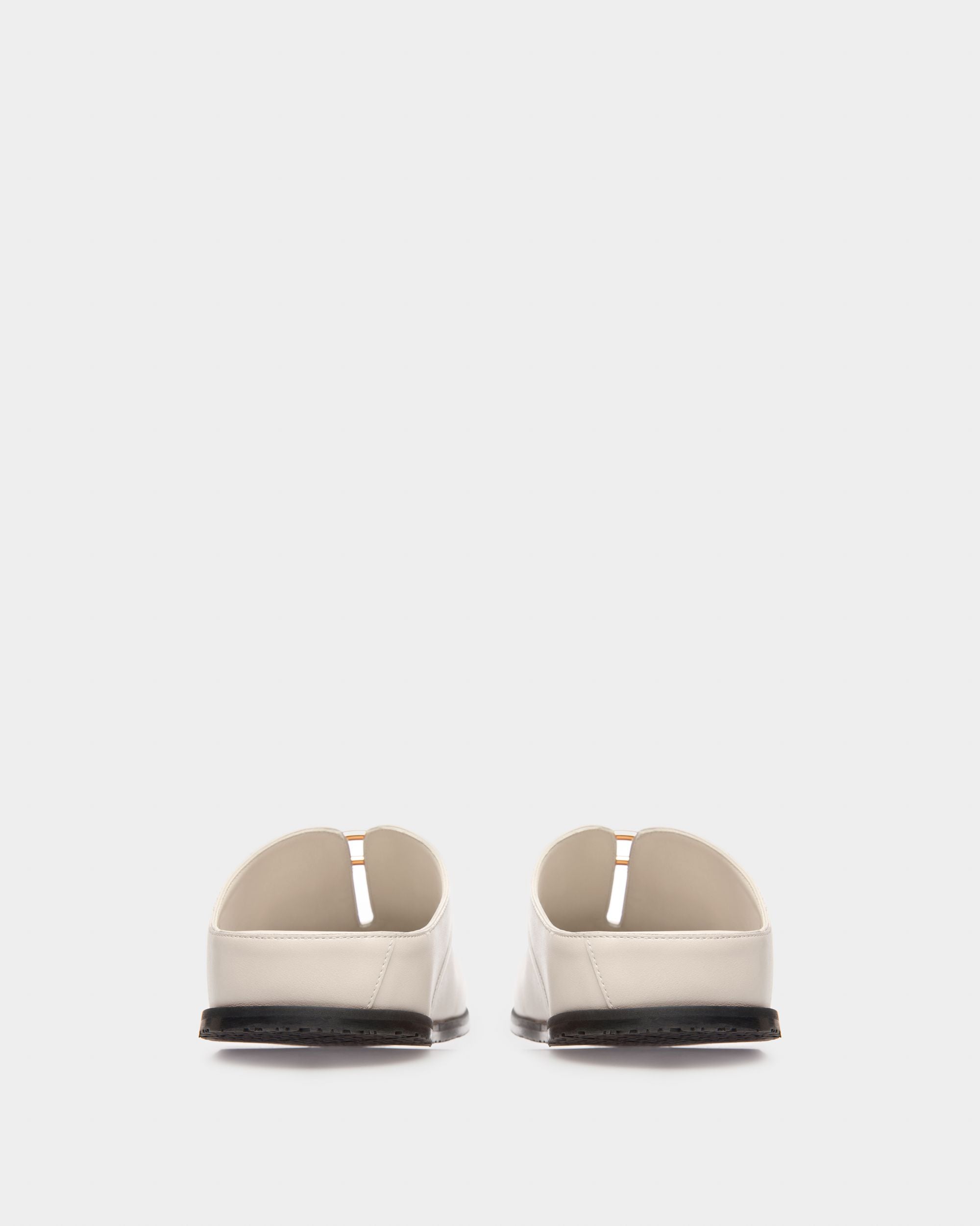 Francine ボーンホワイト レザー スリッポンシューズ - 女性 - Bally - 04