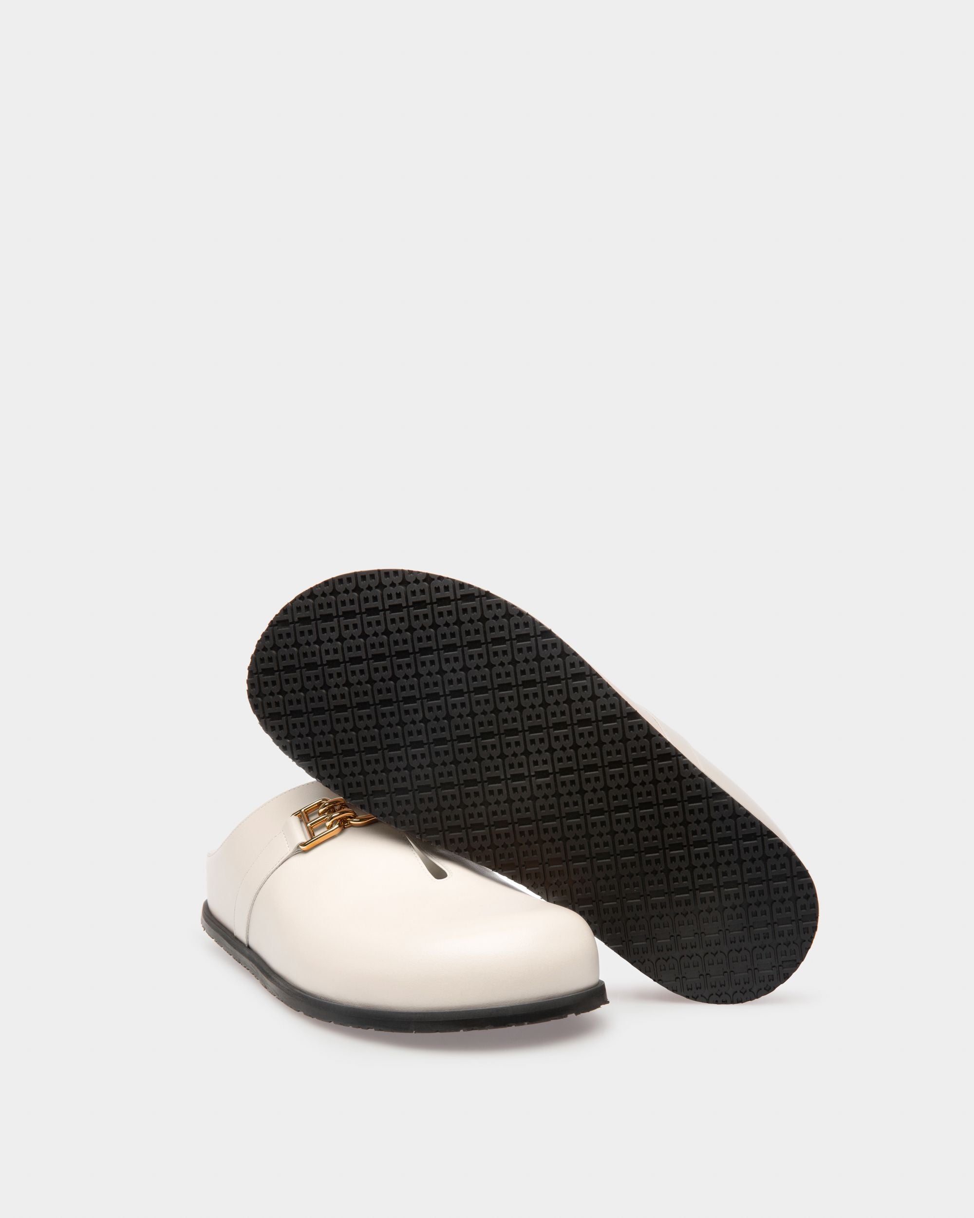 Francine ボーンホワイト レザー スリッポンシューズ - 女性 - Bally - 05
