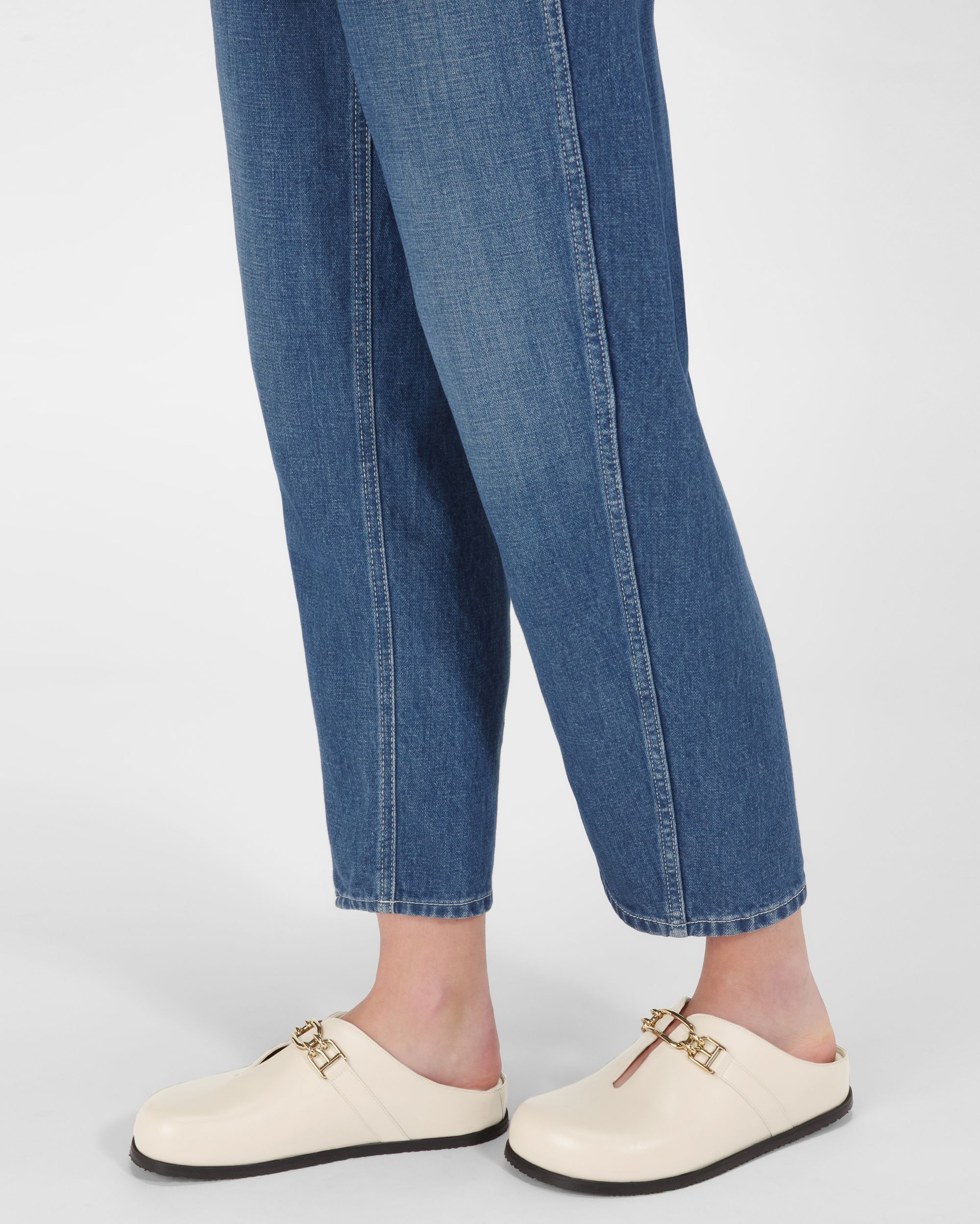 Francine ボーンホワイト レザー スリッポンシューズ - 女性 - Bally - 07
