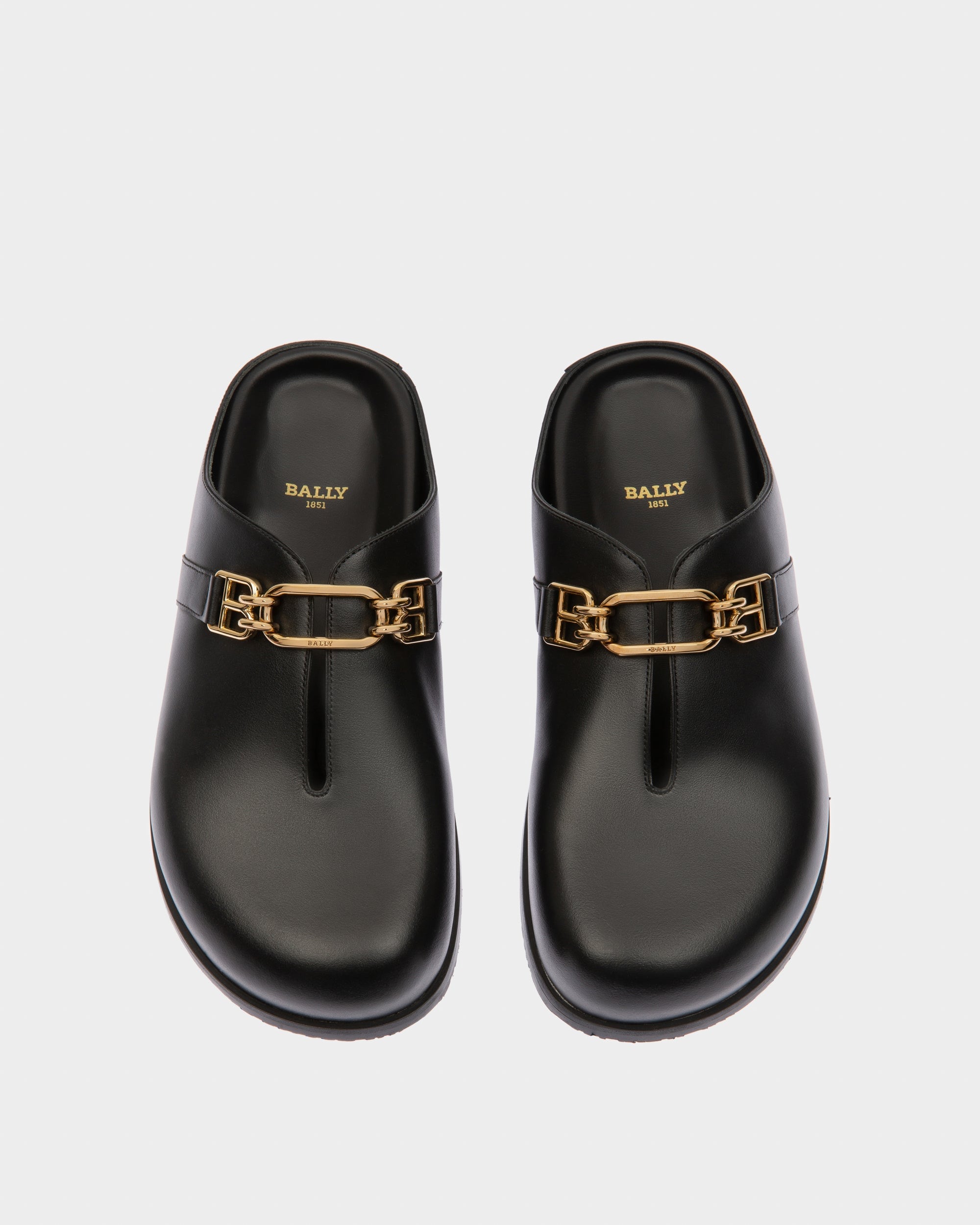 Francine ブラック レザー スリッポンシューズ - 女性 - Bally - 02
