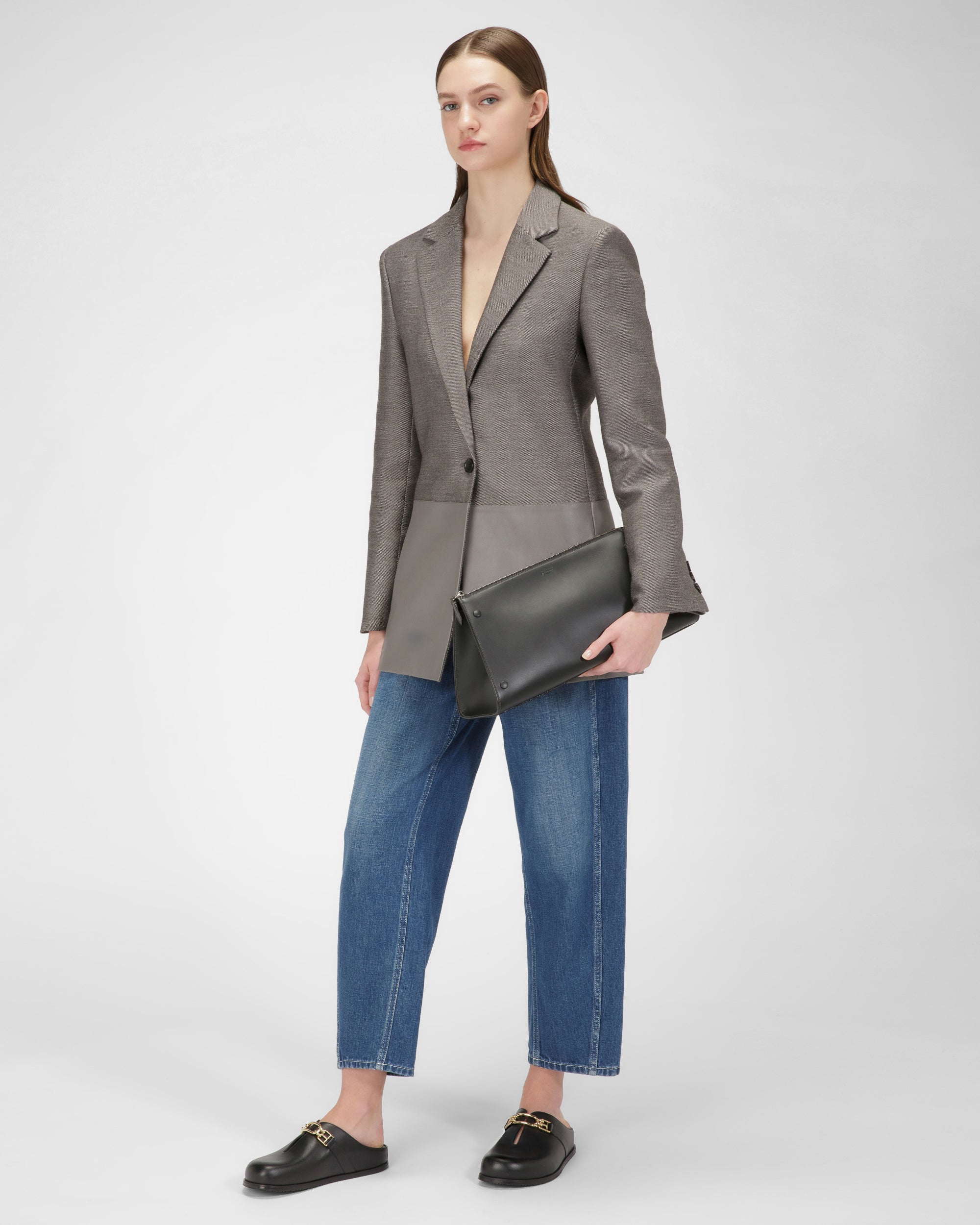 Francine ブラック レザー スリッポンシューズ - 女性 - Bally - 03