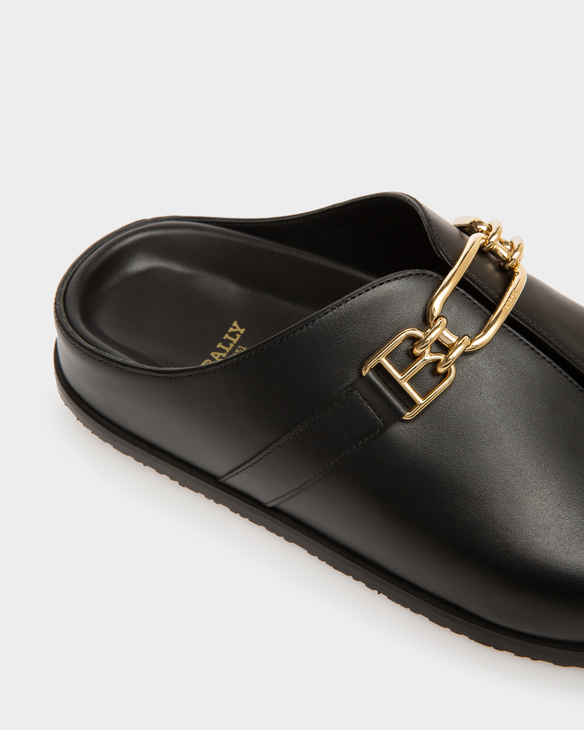 Francine ブラック レザー スリッポンシューズ - 女性 - Bally - 06