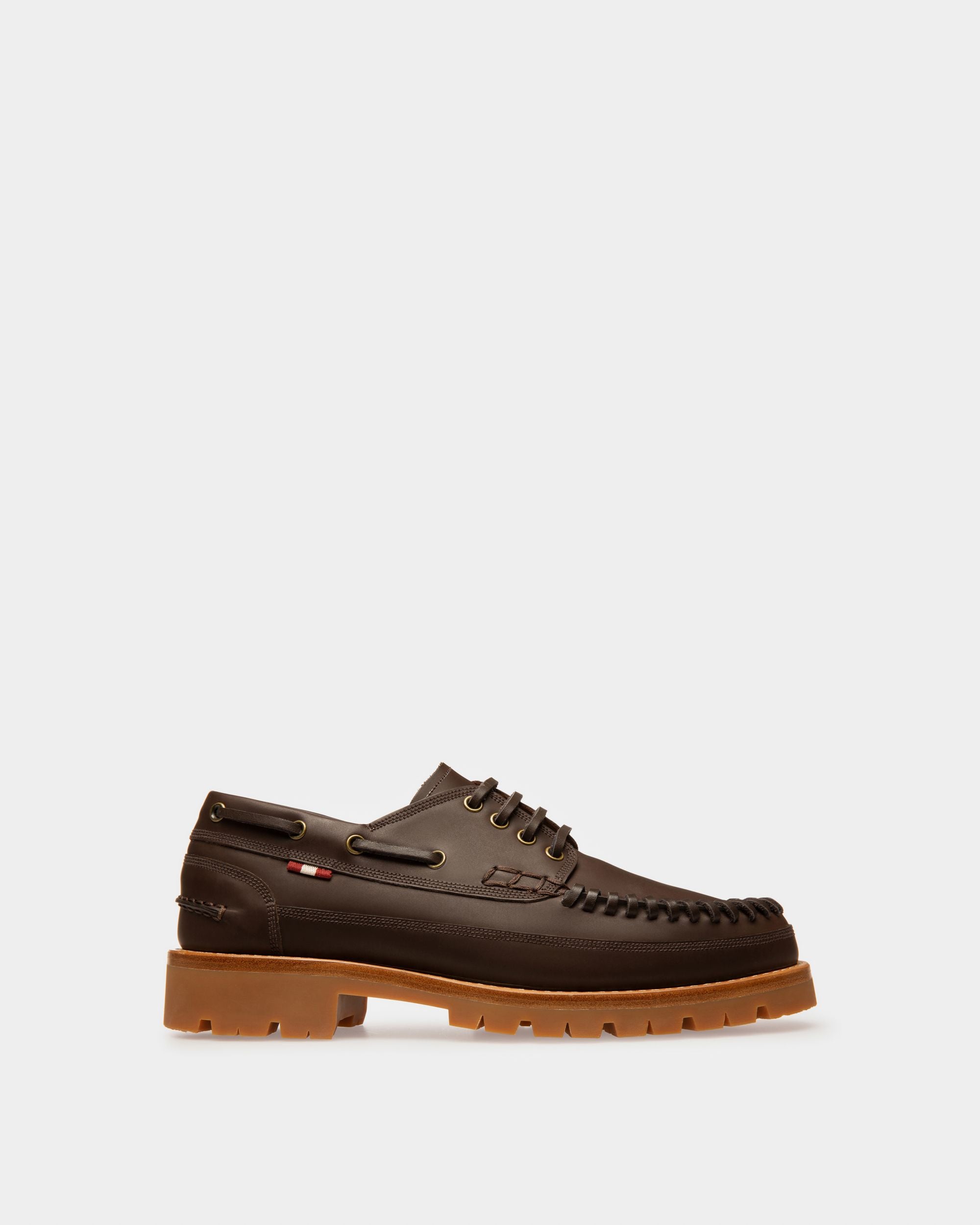 Tristan ブラウン レザー モカシン - 女性 - Bally - 01