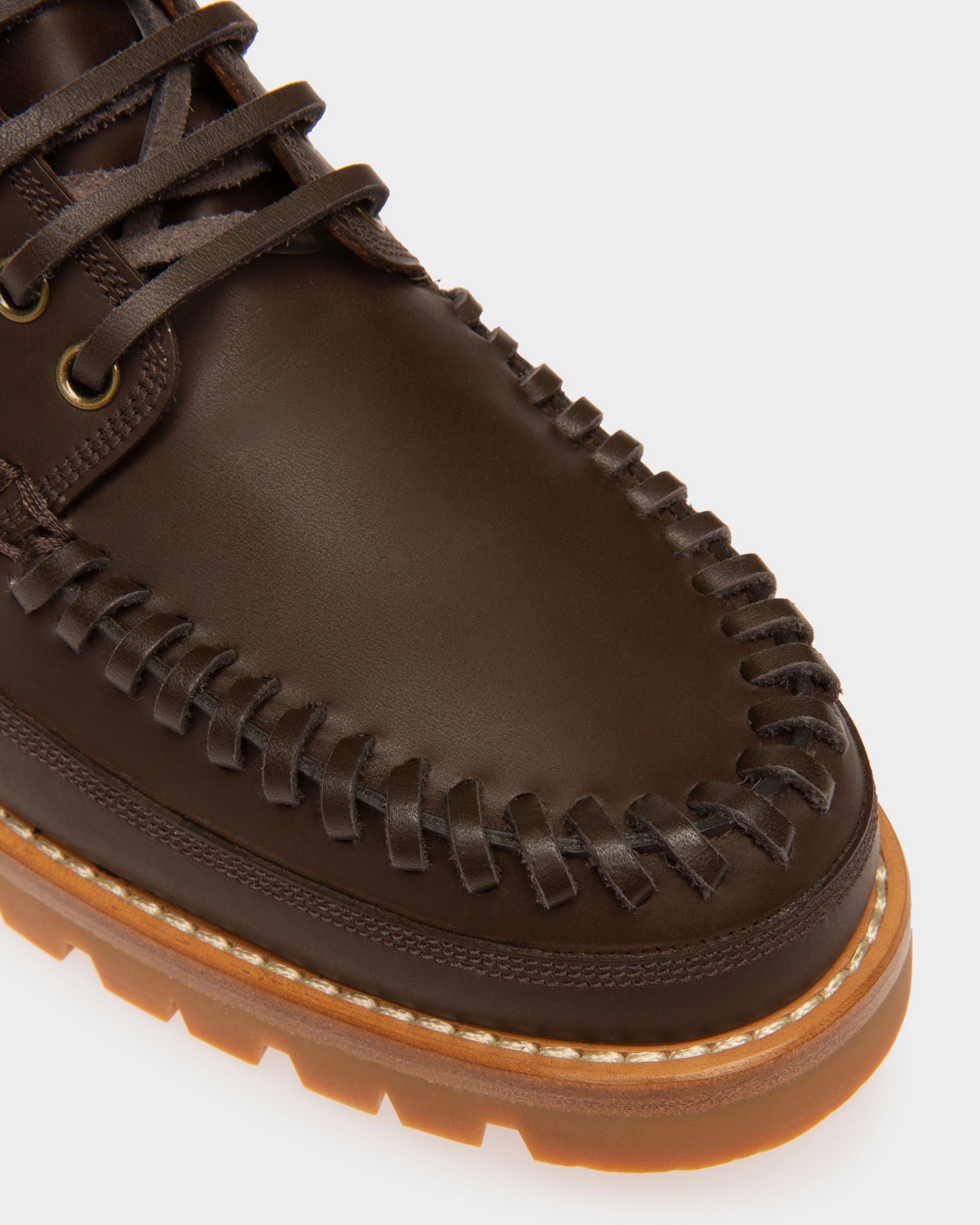 Tristan ブラウン レザー モカシン - 女性 - Bally - 06