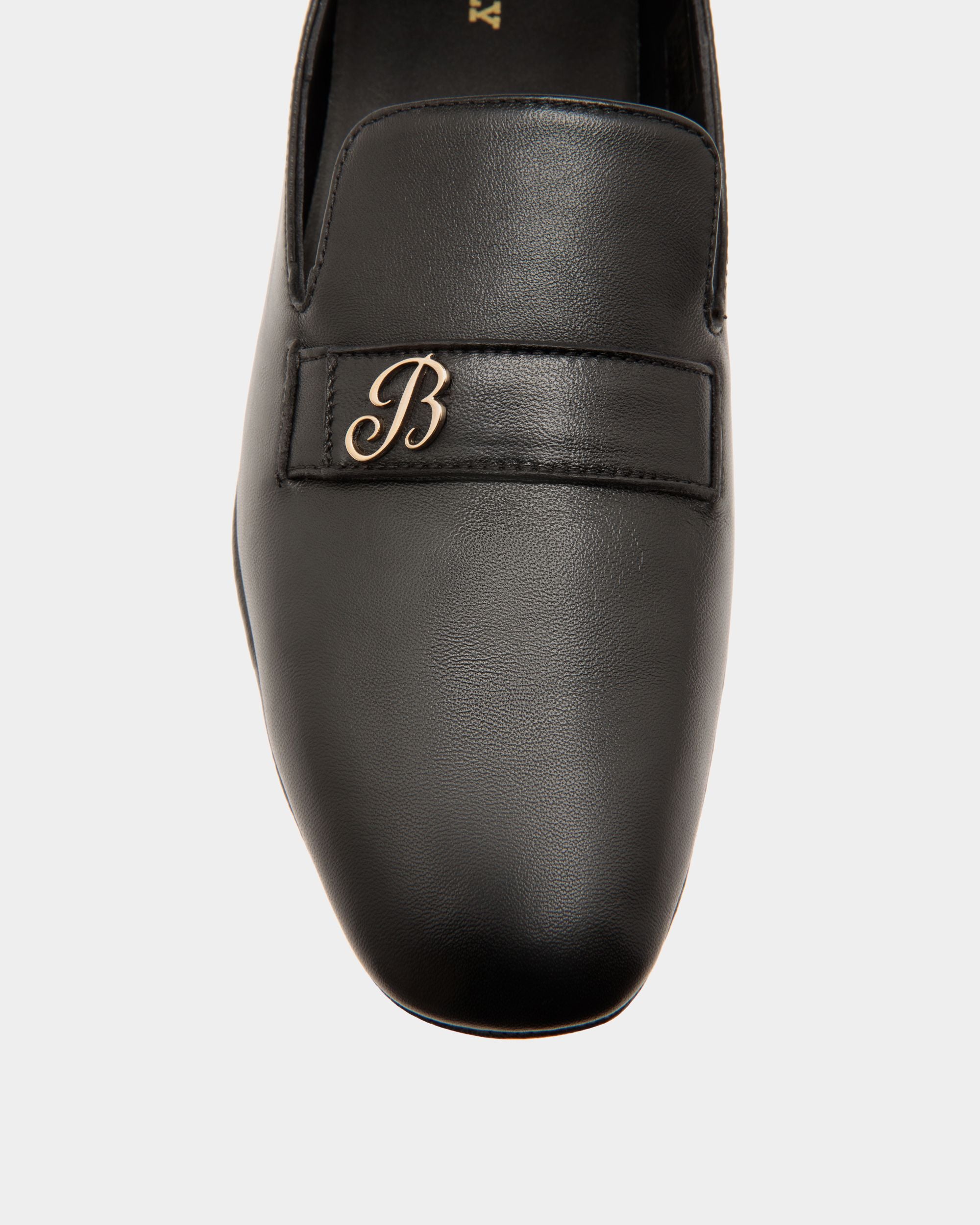 バックレスシューズ ブラック レザー - 女性 - Bally - 05