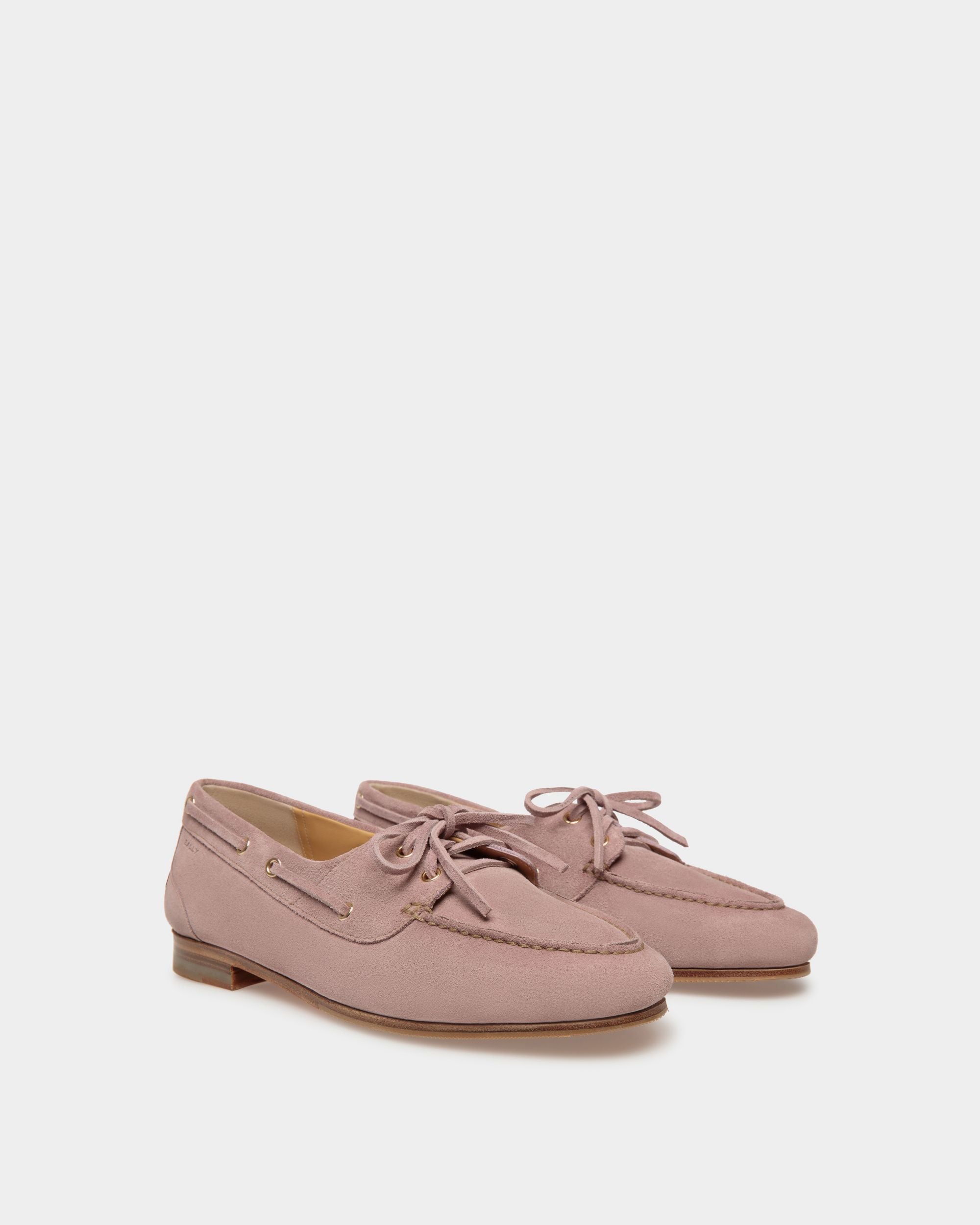 Plume モカシン ライトモーブ スエード - 女性 - Bally - 02