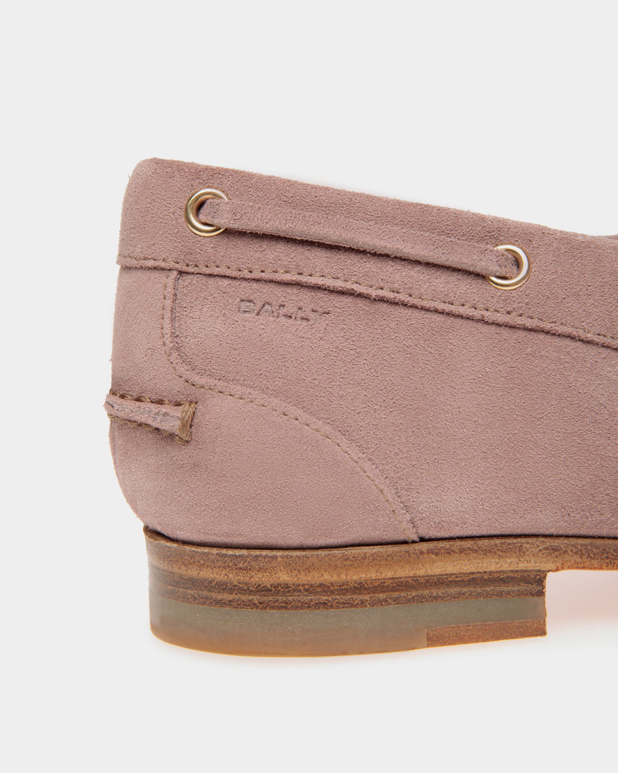 Plume モカシン ライトモーブ スエード - 女性 - Bally - 04