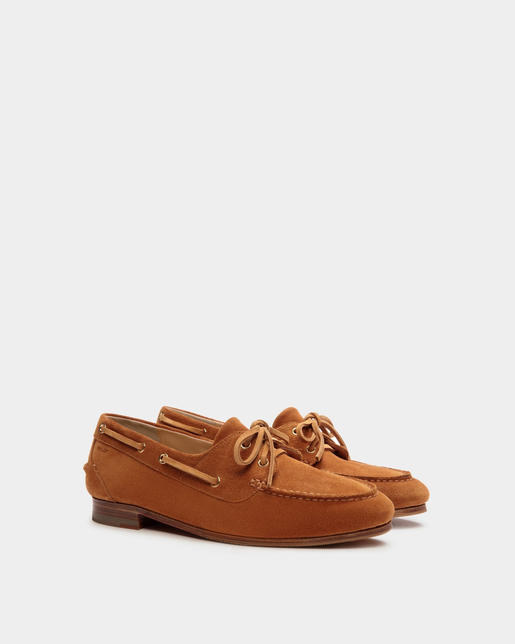 Plume モカシン ブラウン スエード - 女性 - Bally - 02