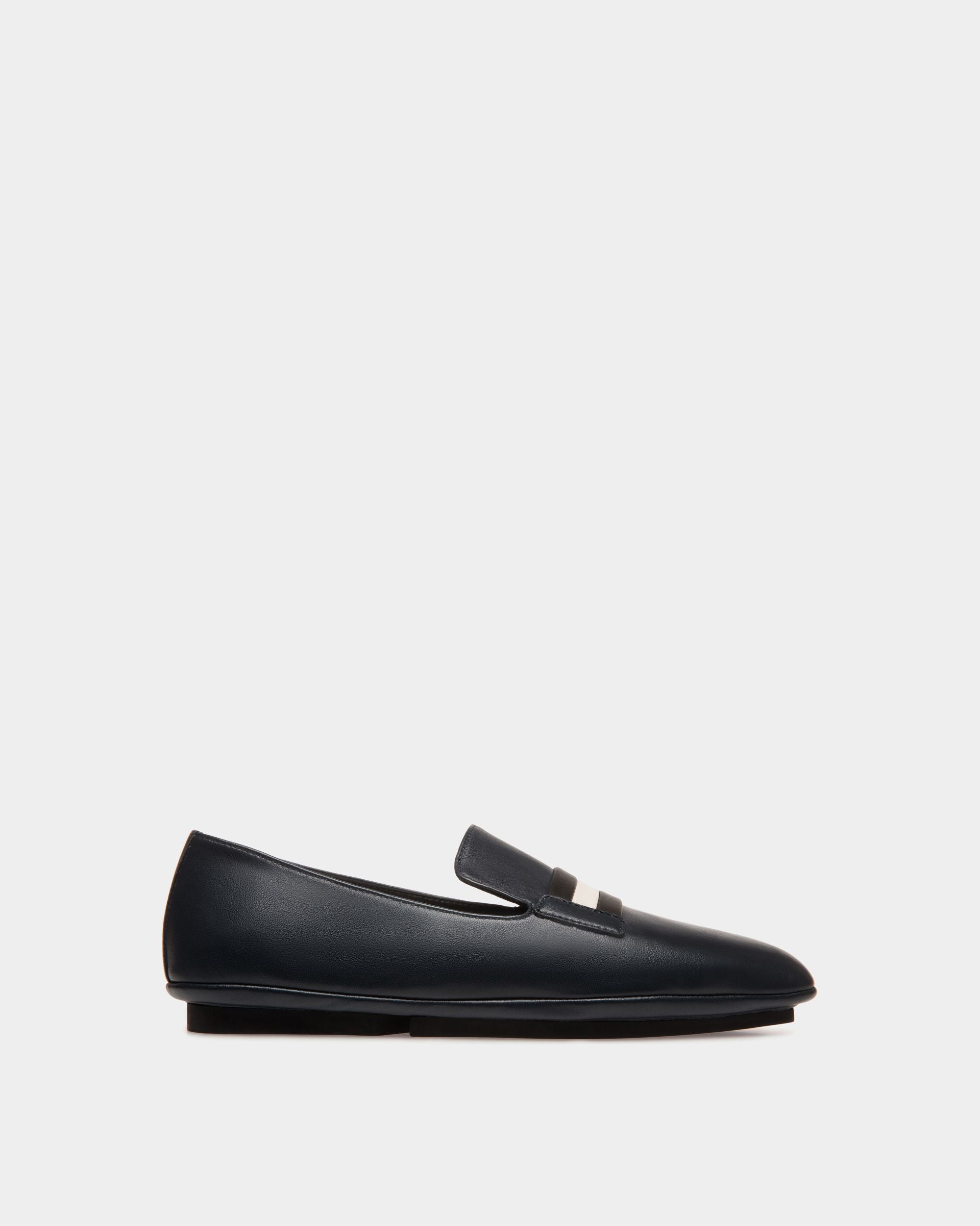 Slipper In Blue Lamb - 女性 - Bally - 01
