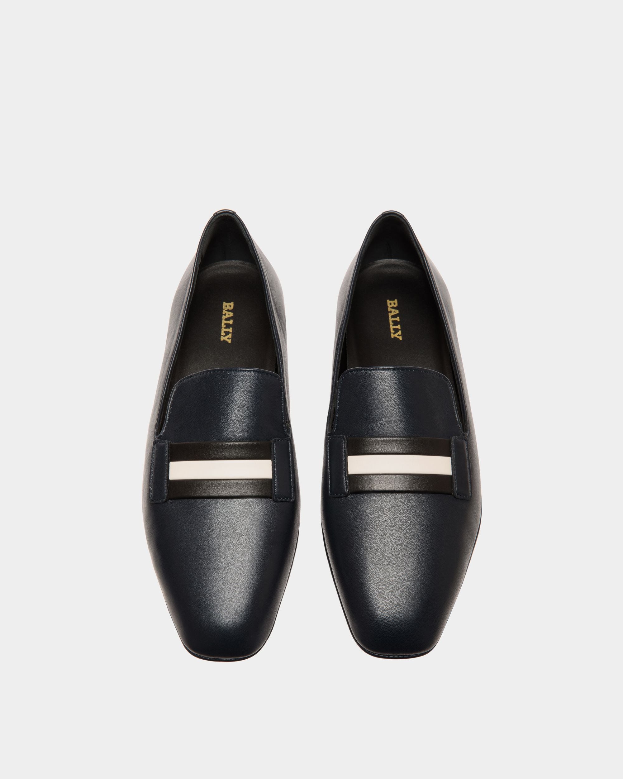 Slipper In Blue Lamb - 女性 - Bally - 04