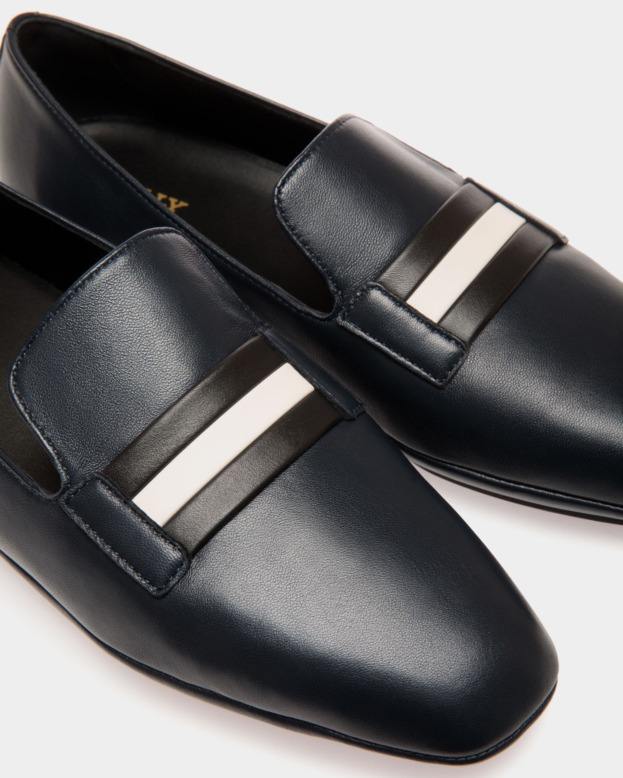Slipper In Blue Lamb - 女性 - Bally - 05