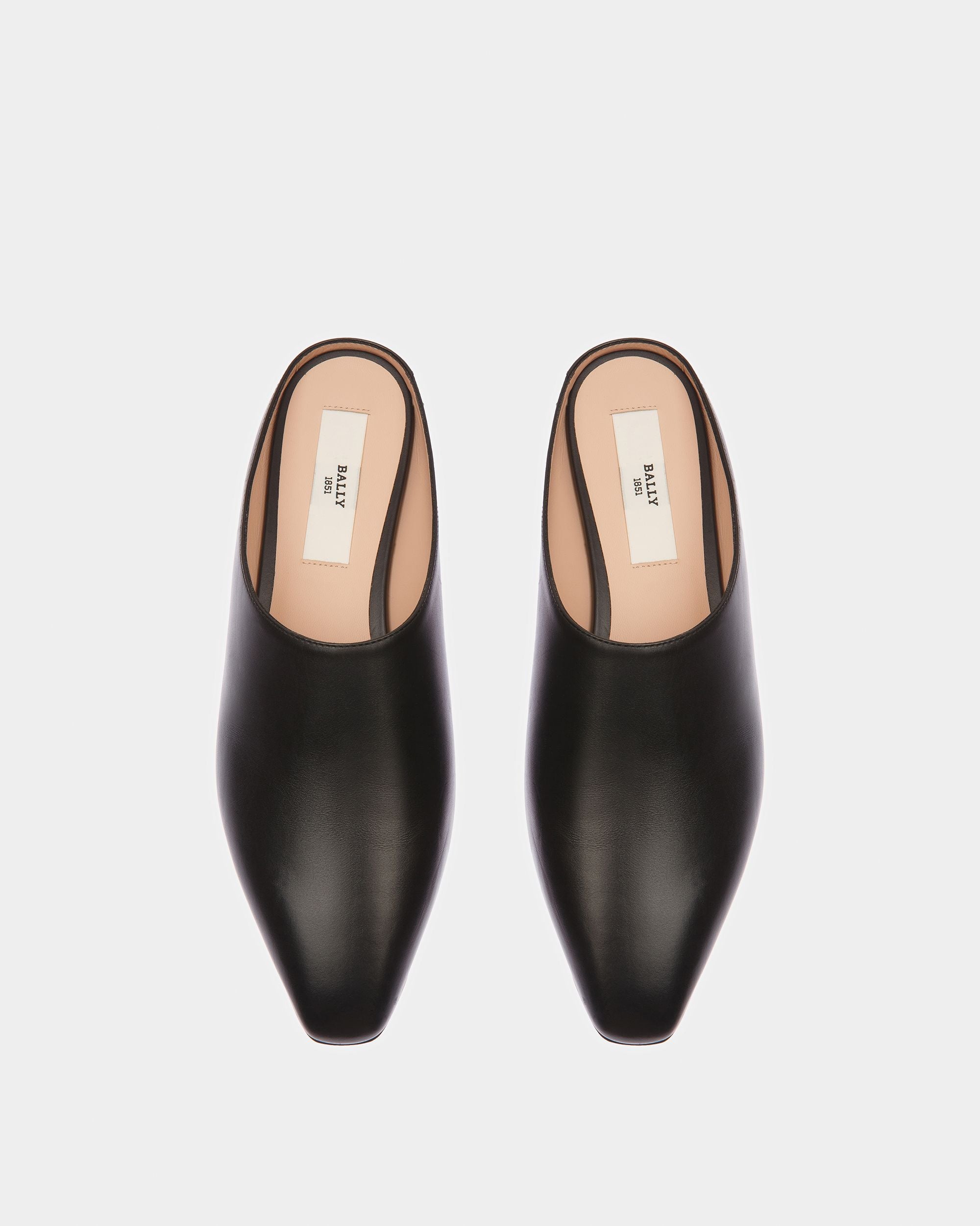 Nara ブラック レザー フラットパンプス - 女性 - Bally - 02