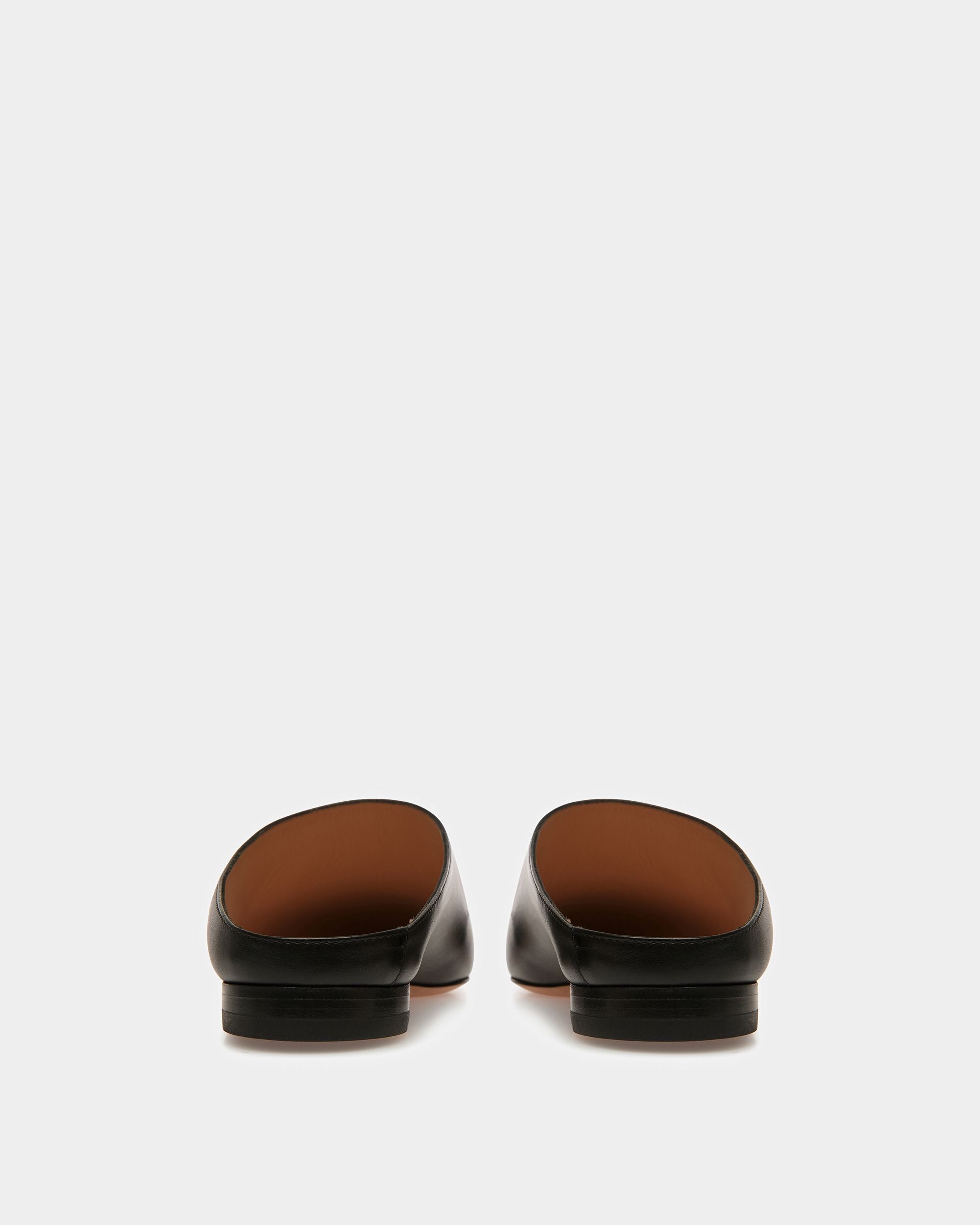 Nara ブラック レザー フラットパンプス - 女性 - Bally - 04